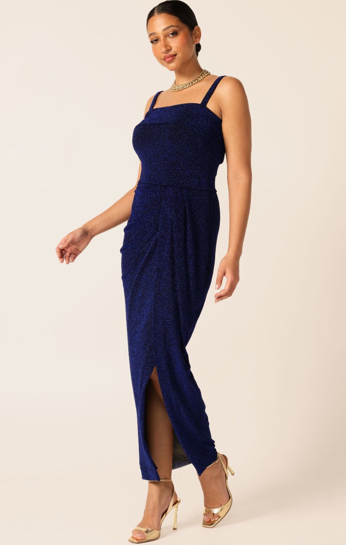 Merle Strapless Maxi Dress Sapphire by Sacha Drake - image 9