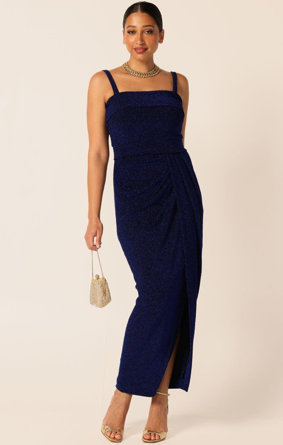 Merle Strapless Maxi Dress Sapphire by Sacha Drake - image 6
