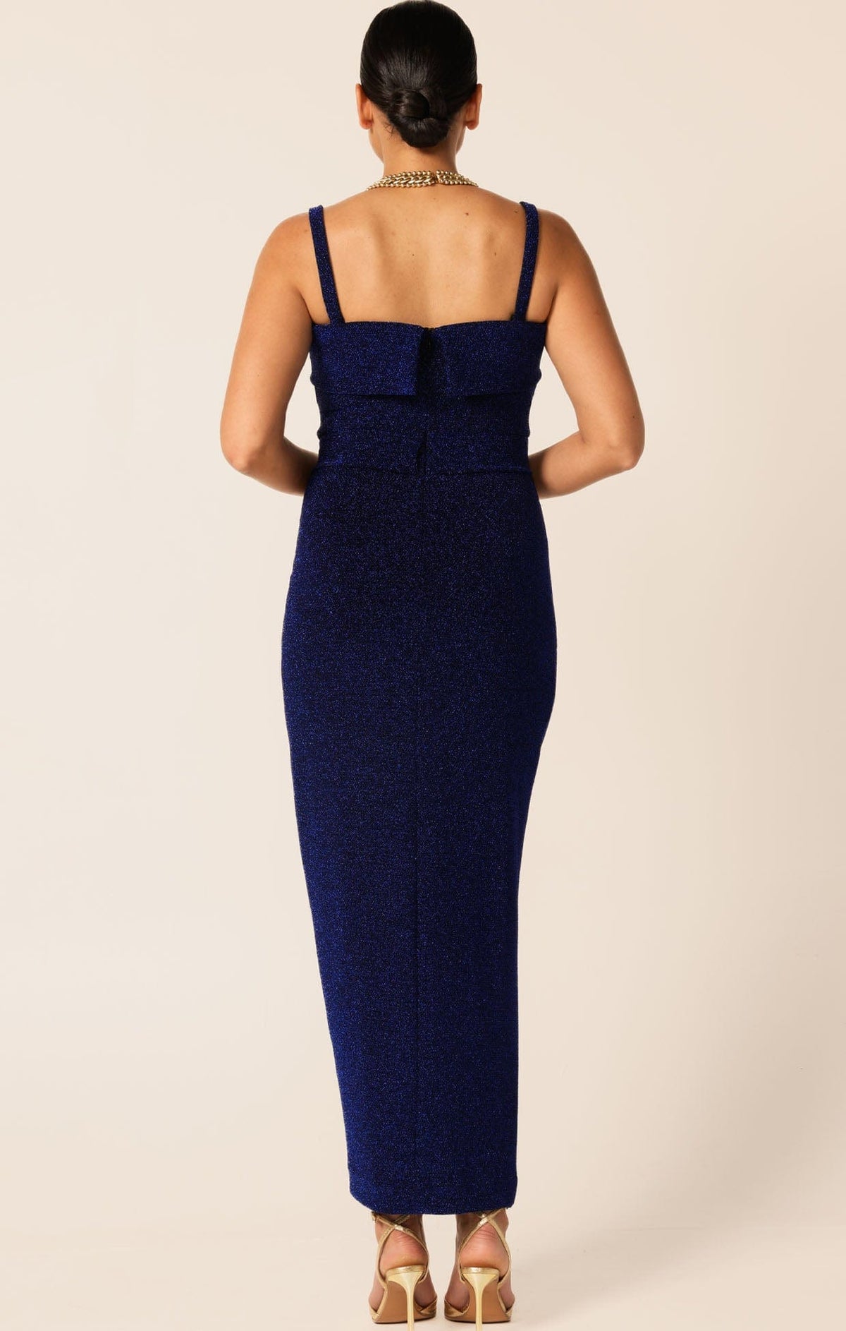 Merle Strapless Maxi Dress Sapphire by Sacha Drake - image 10