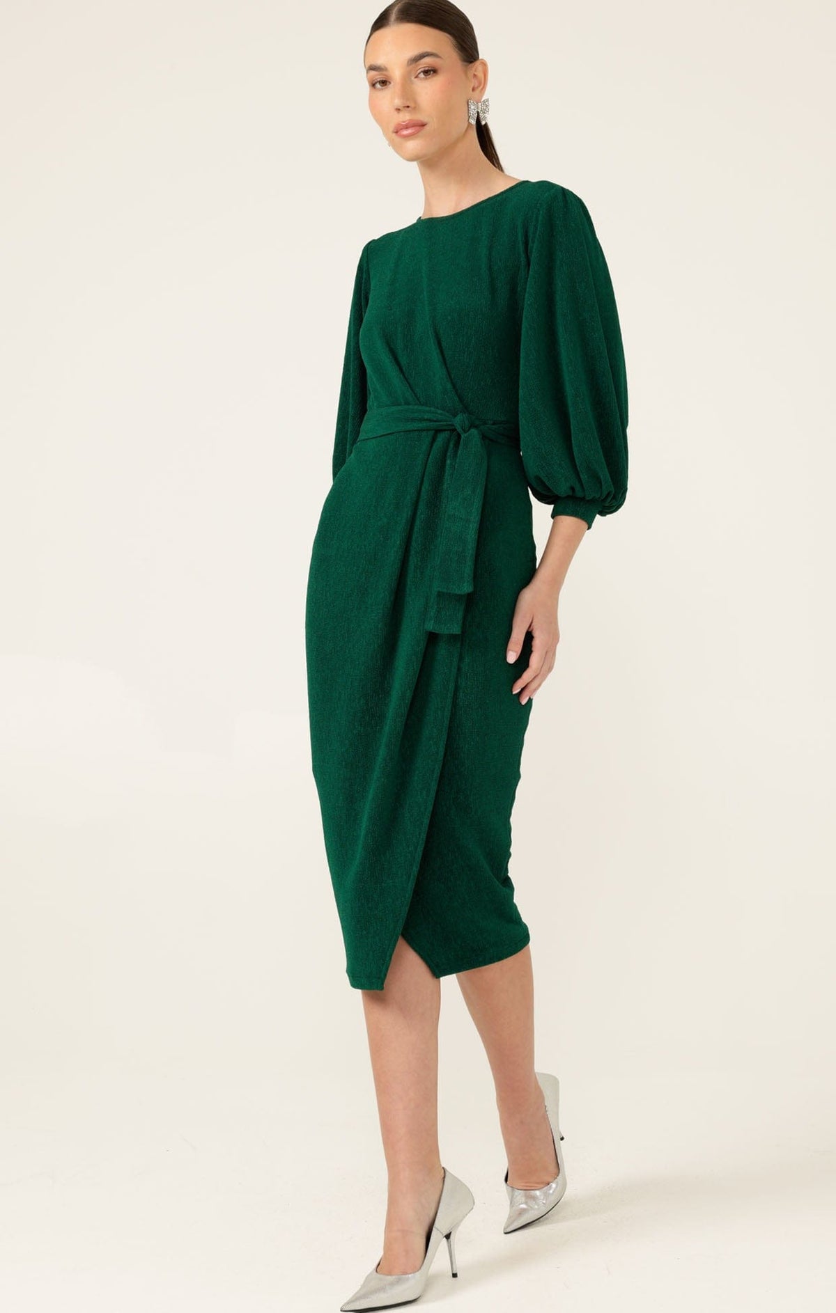 Nicole Dress In Forest by Sacha Drake - image 7