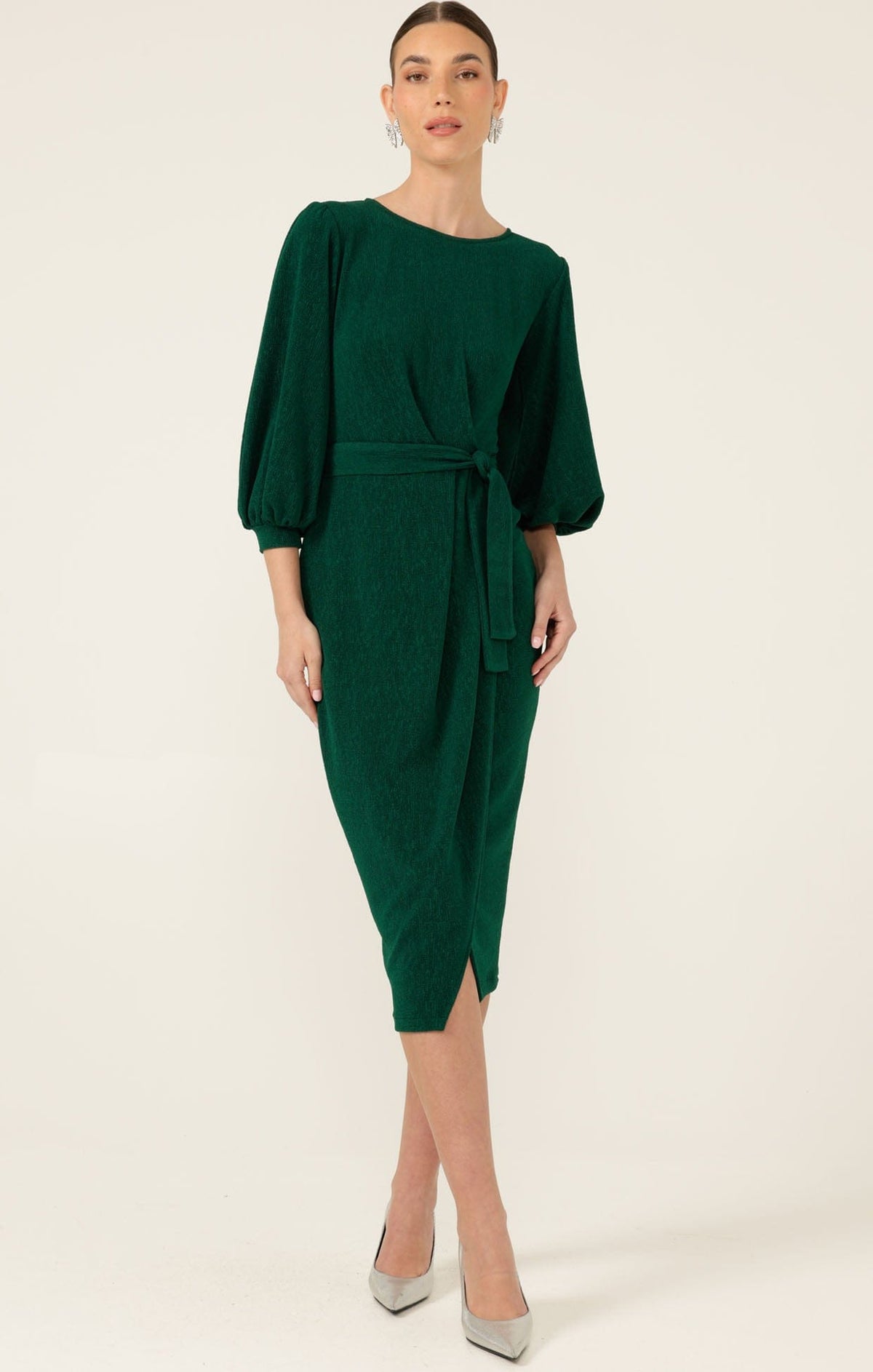 Nicole Dress In Forest by Sacha Drake - image 5
