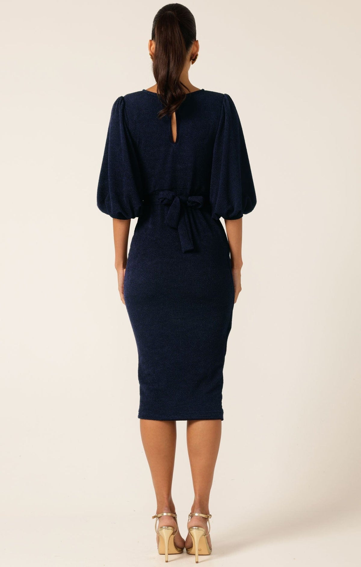 Nicole Dress Navy by Sacha Drake - image 6