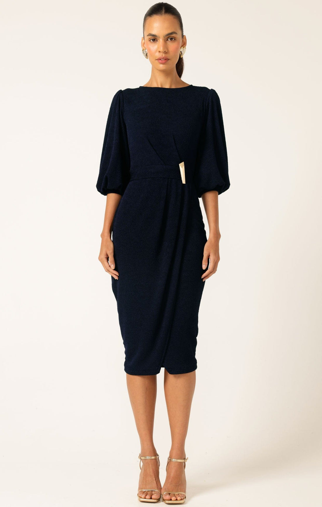 Nicole Dress Navy by Sacha Drake