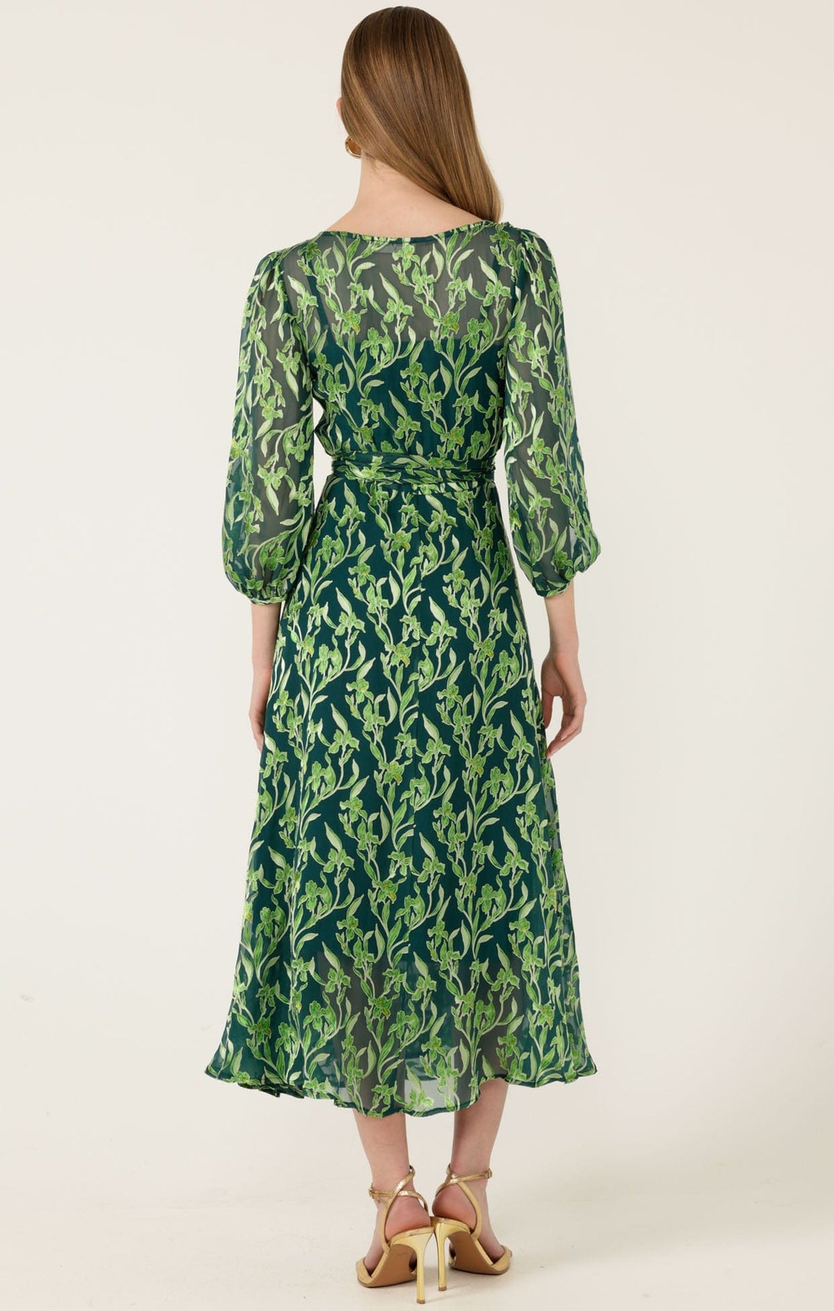 Orchid Wrap Dress by Sacha Drake - image 8