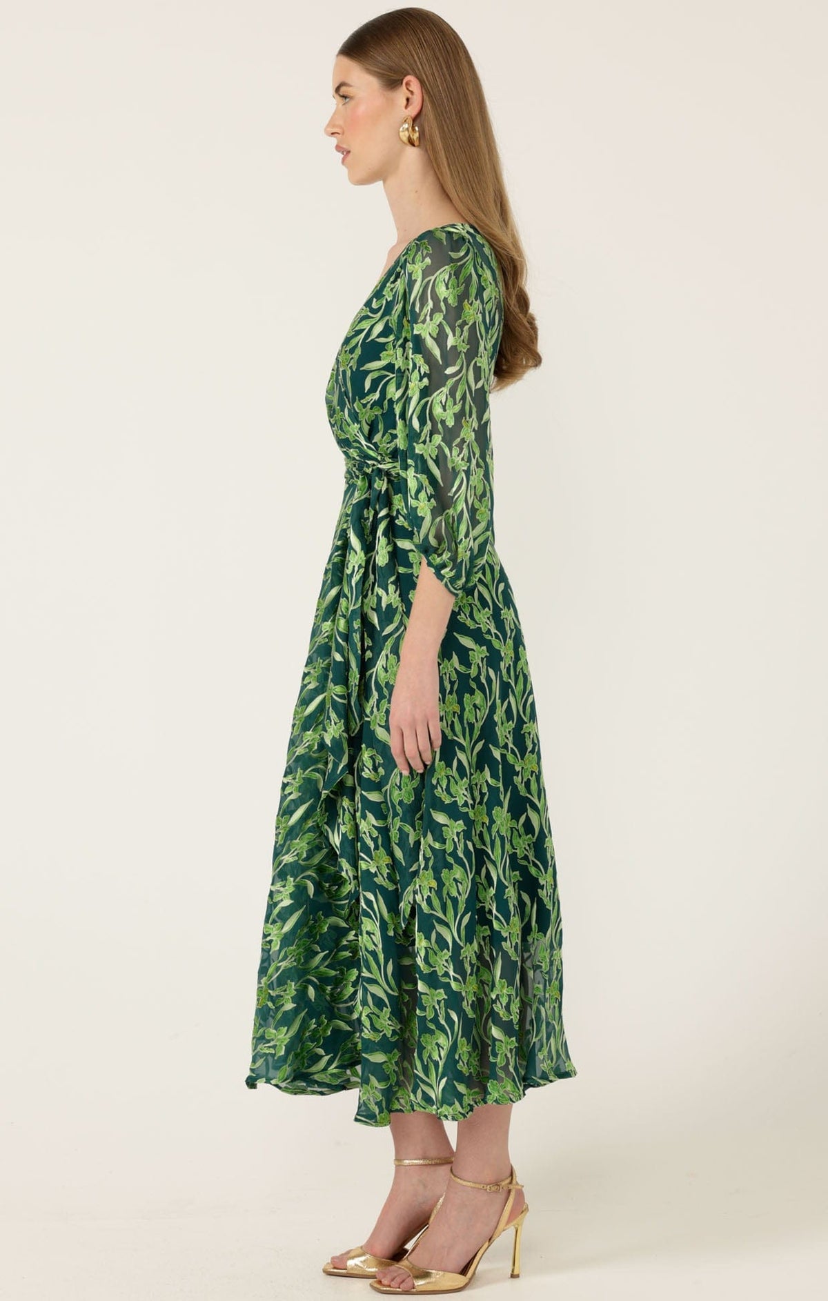 Orchid Wrap Dress by Sacha Drake - image 6
