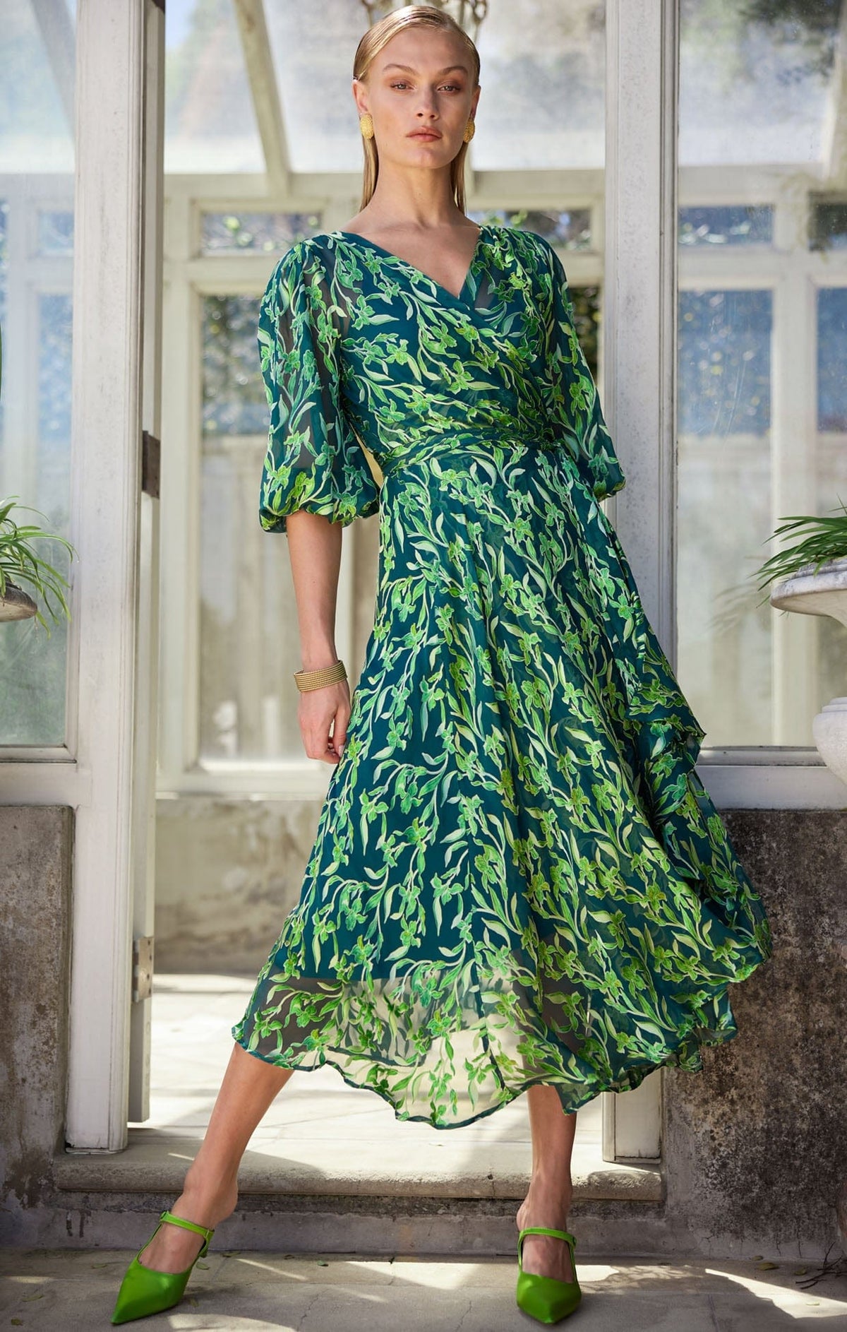 Orchid Wrap Dress by Sacha Drake - image 5