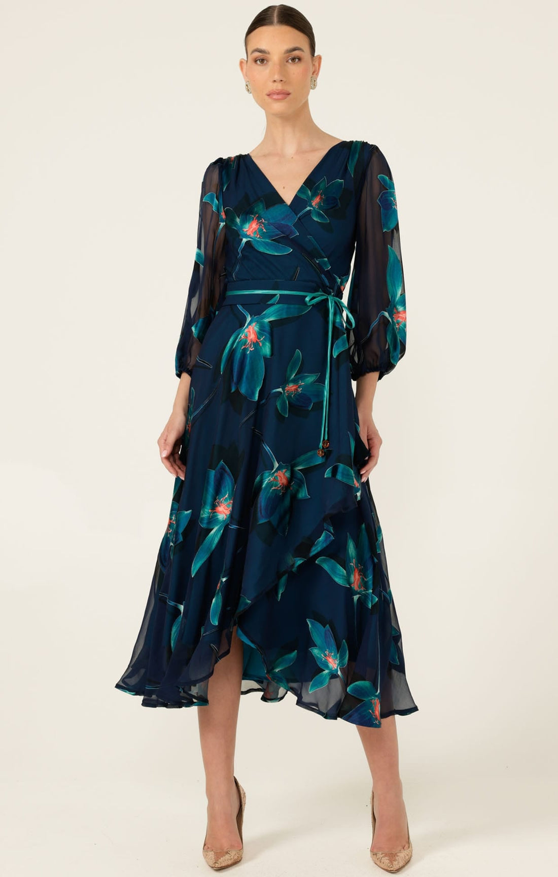 Pendulum Wrap Dress by Sacha Drake