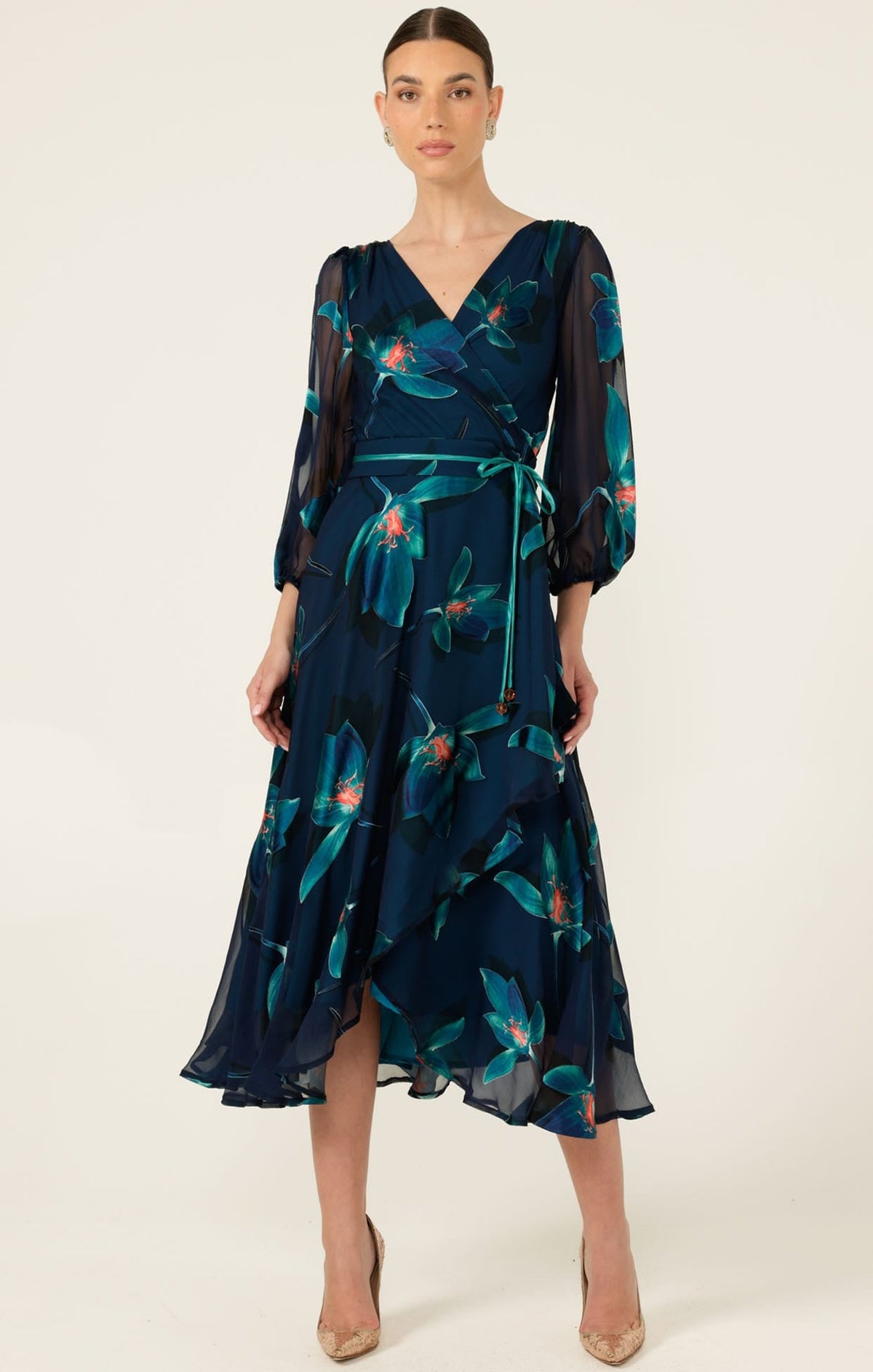 Pendulum Wrap Dress by Sacha Drake