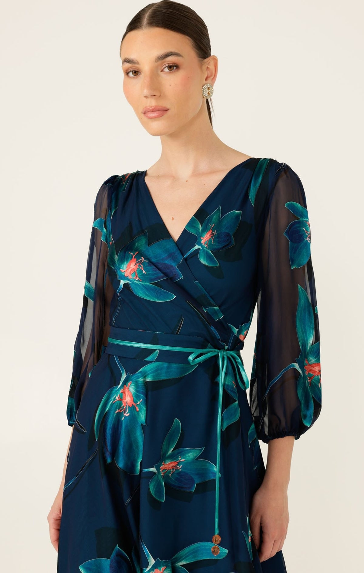 Pendulum Wrap Dress by Sacha Drake - image 3