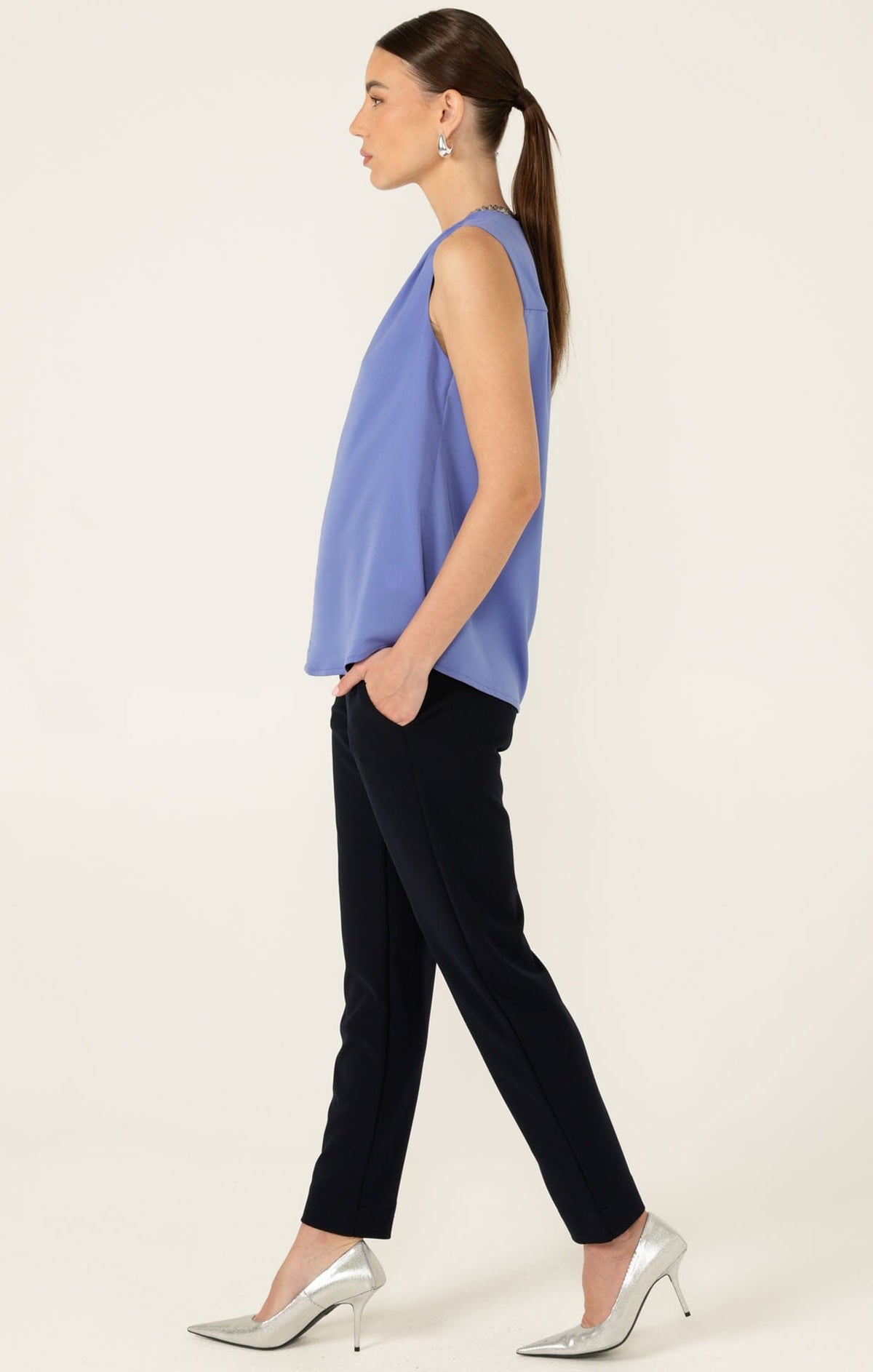 Piper Top In Cornflower by Sacha Drake - image 5