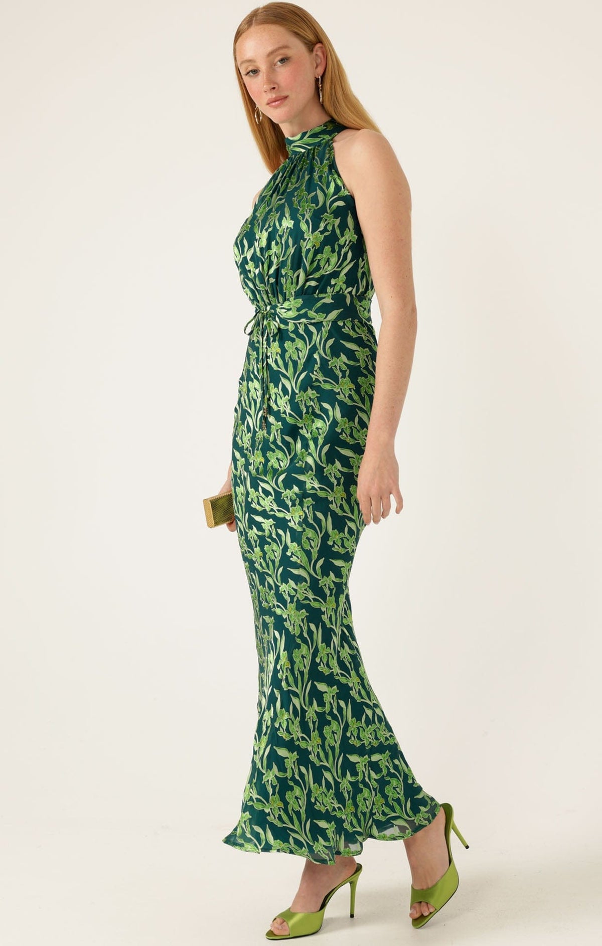 Priscilla Halter Bias Dress by Sacha Drake - image 3