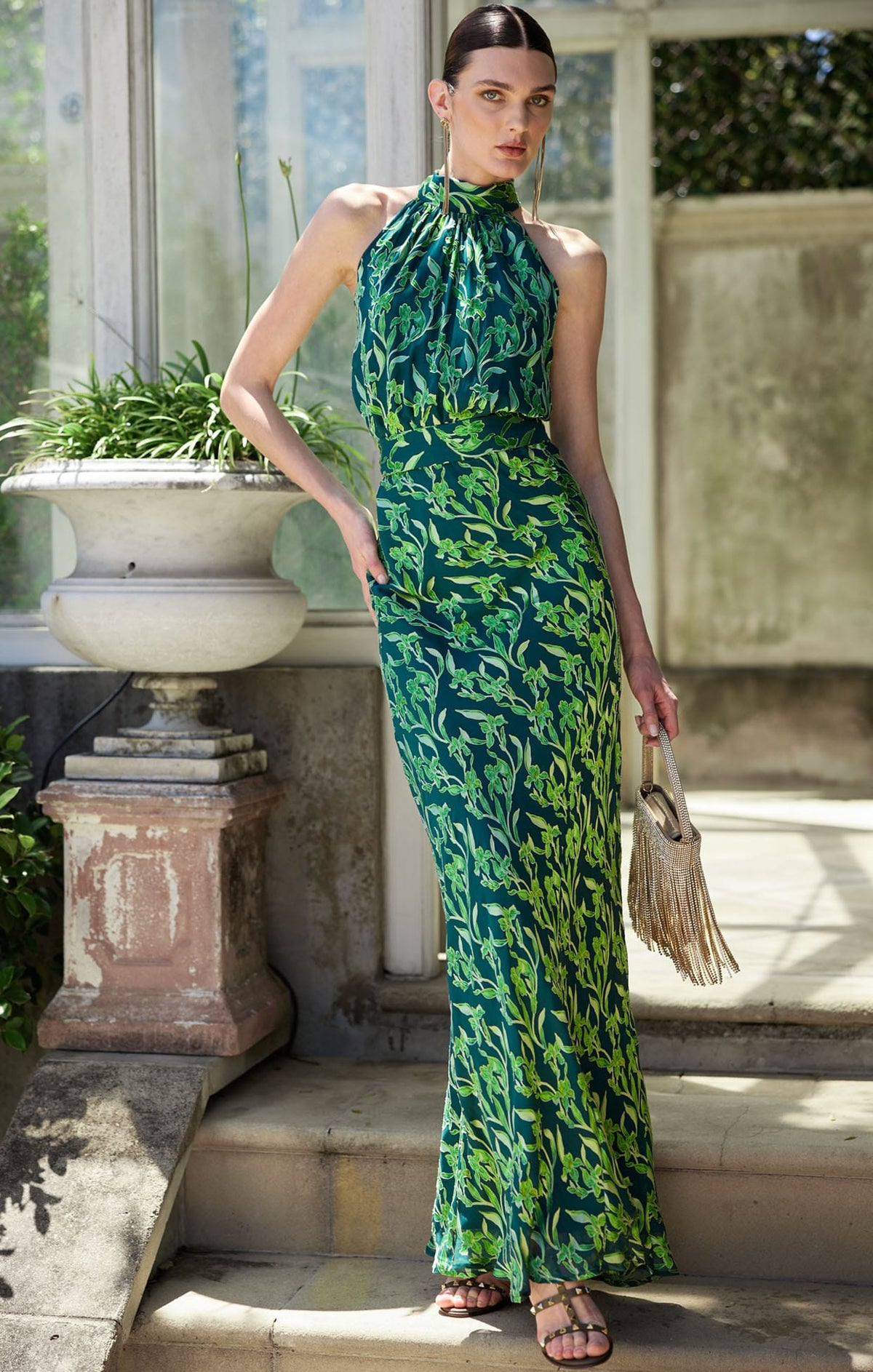 Priscilla Halter Bias Dress by Sacha Drake - image 2