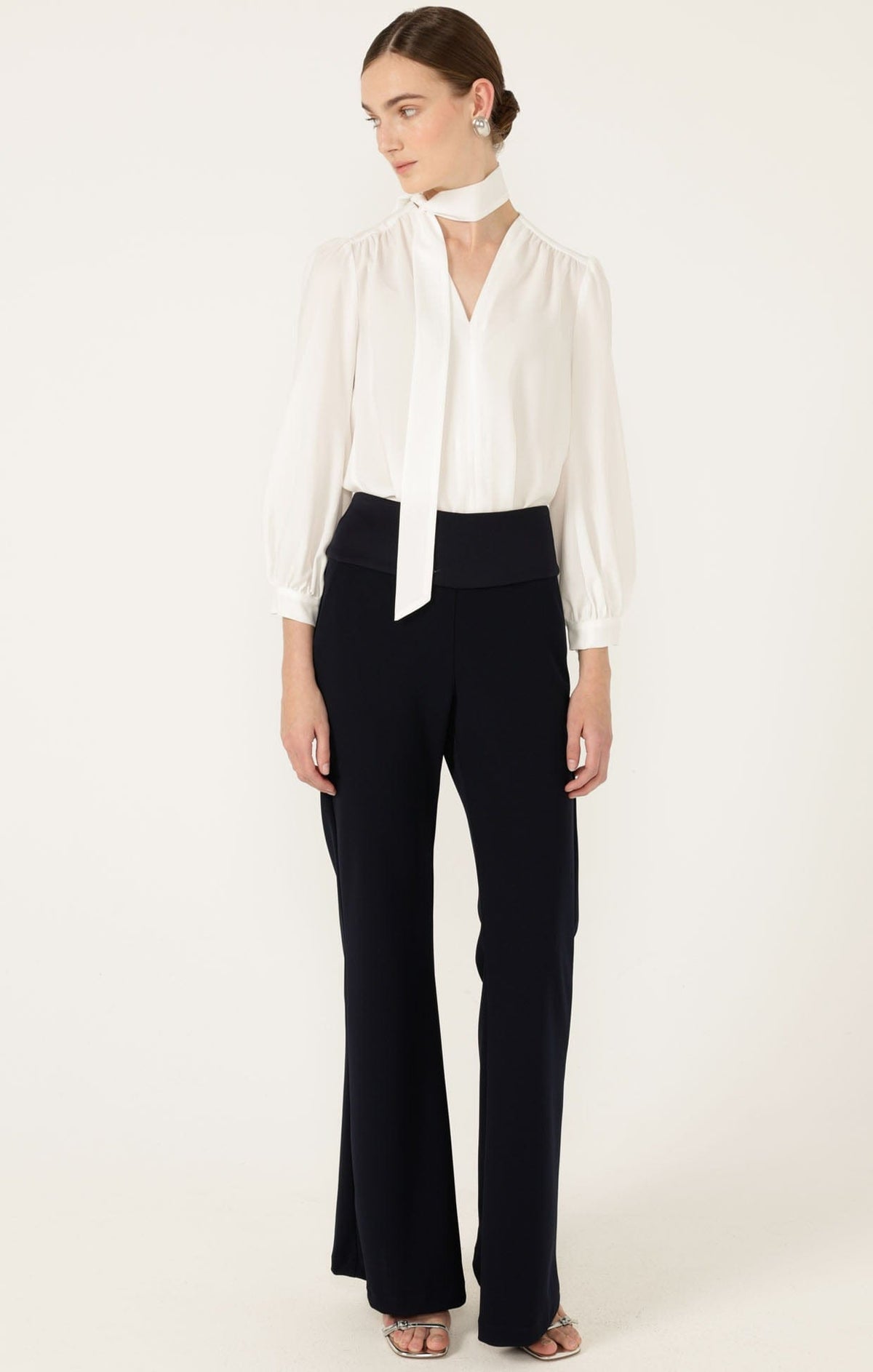 Prudence Blouse In Ivory by Sacha Drake - image 4