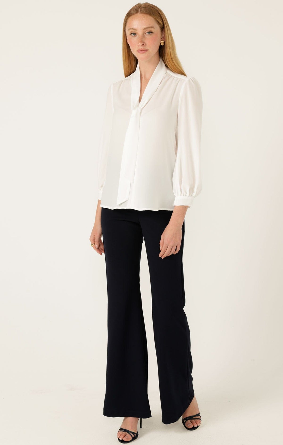 Prudence Blouse In Ivory by Sacha Drake - image 2