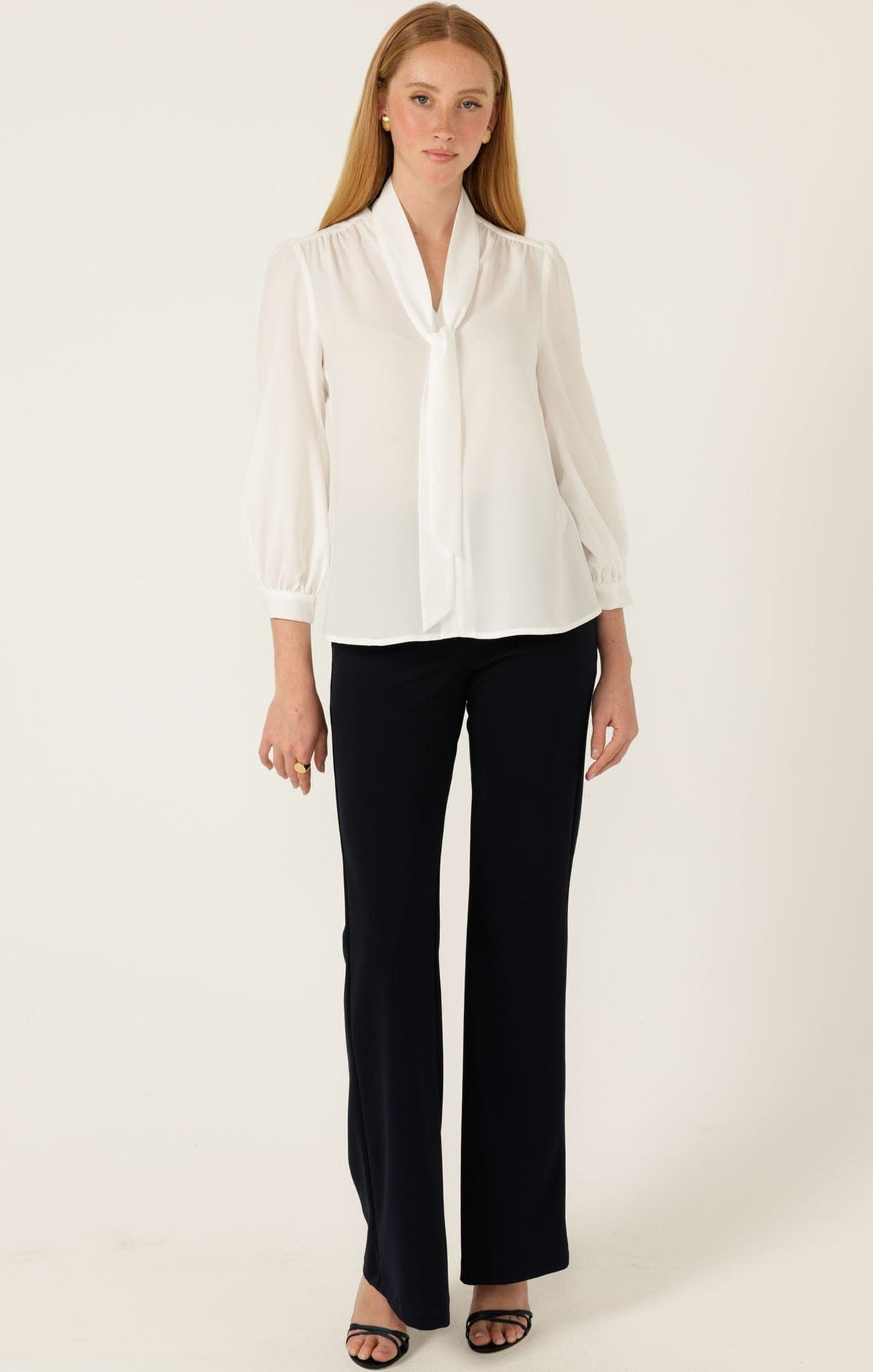 Prudence Blouse In Ivory by Sacha Drake - image 5
