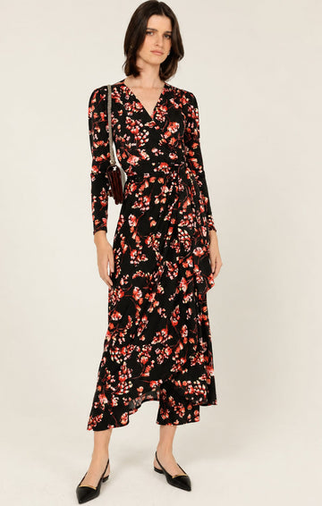 Reed Wrap Dress by Sacha Drake