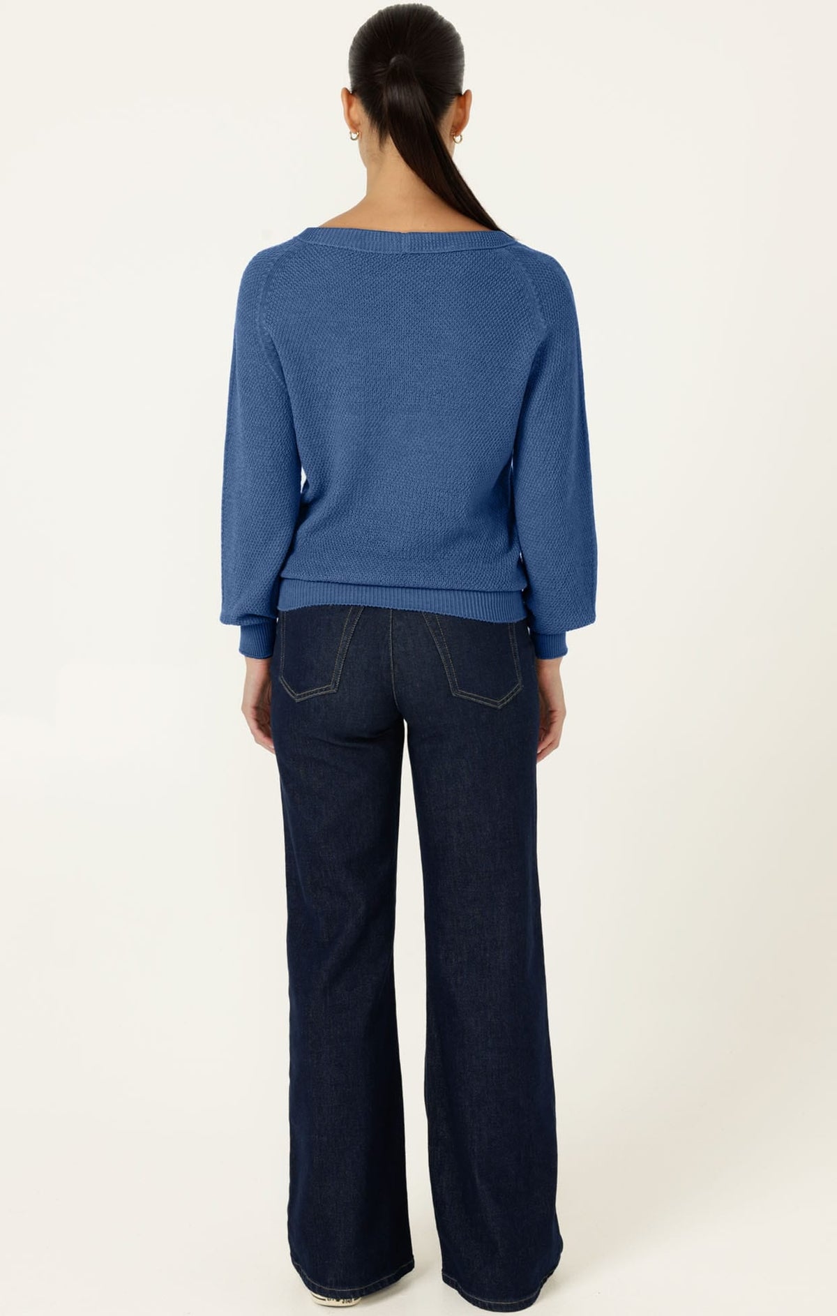 Rosanna Knit Top In Bluebell by Sacha Drake - image 6