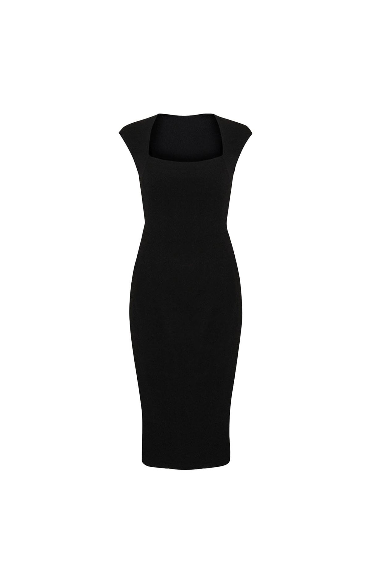 Iris Cap Sleeve Dress In Black by Sacha Drake - image 10