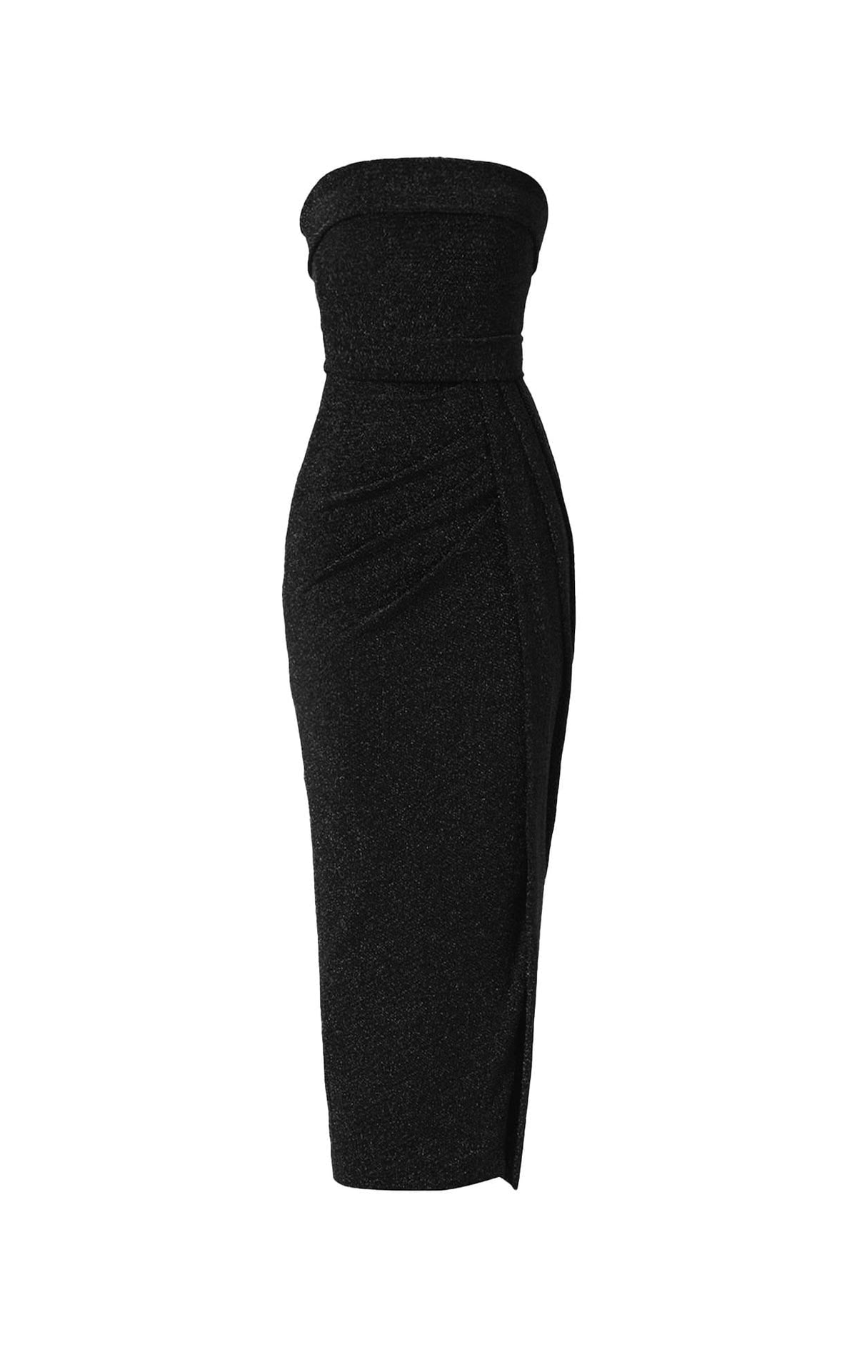 Merle Strapless Maxi Dress In Black by Sacha Drake - image 10