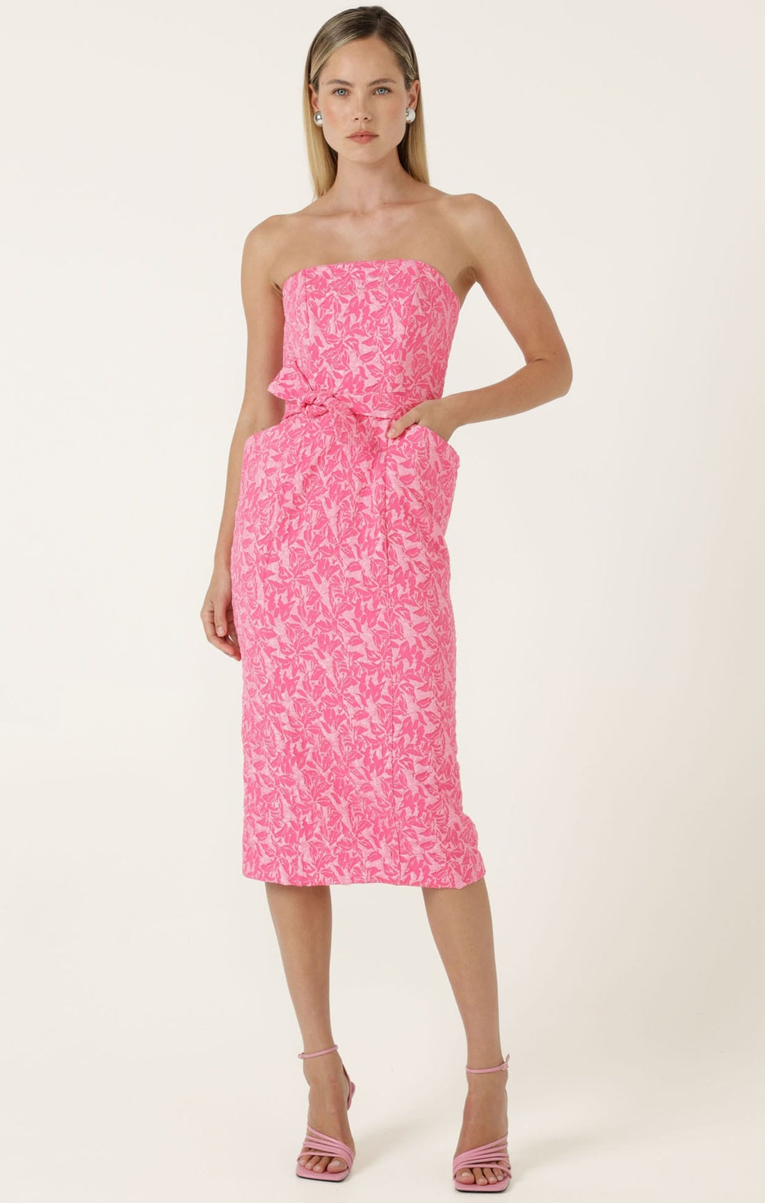 Samba Dress Set In Pink by Sacha Drake