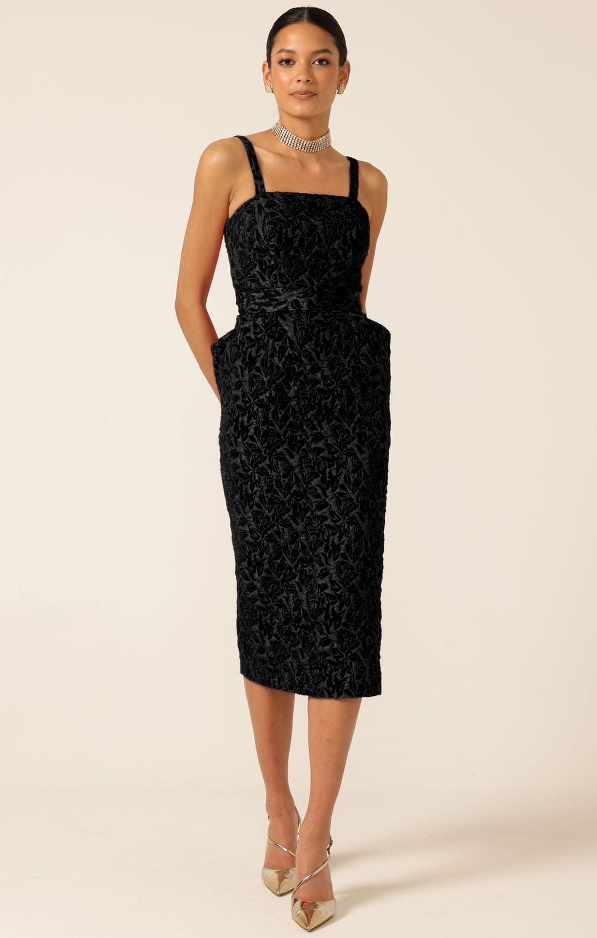 Samba Dress And Bolero Set In Black by Sacha Drake - image 3