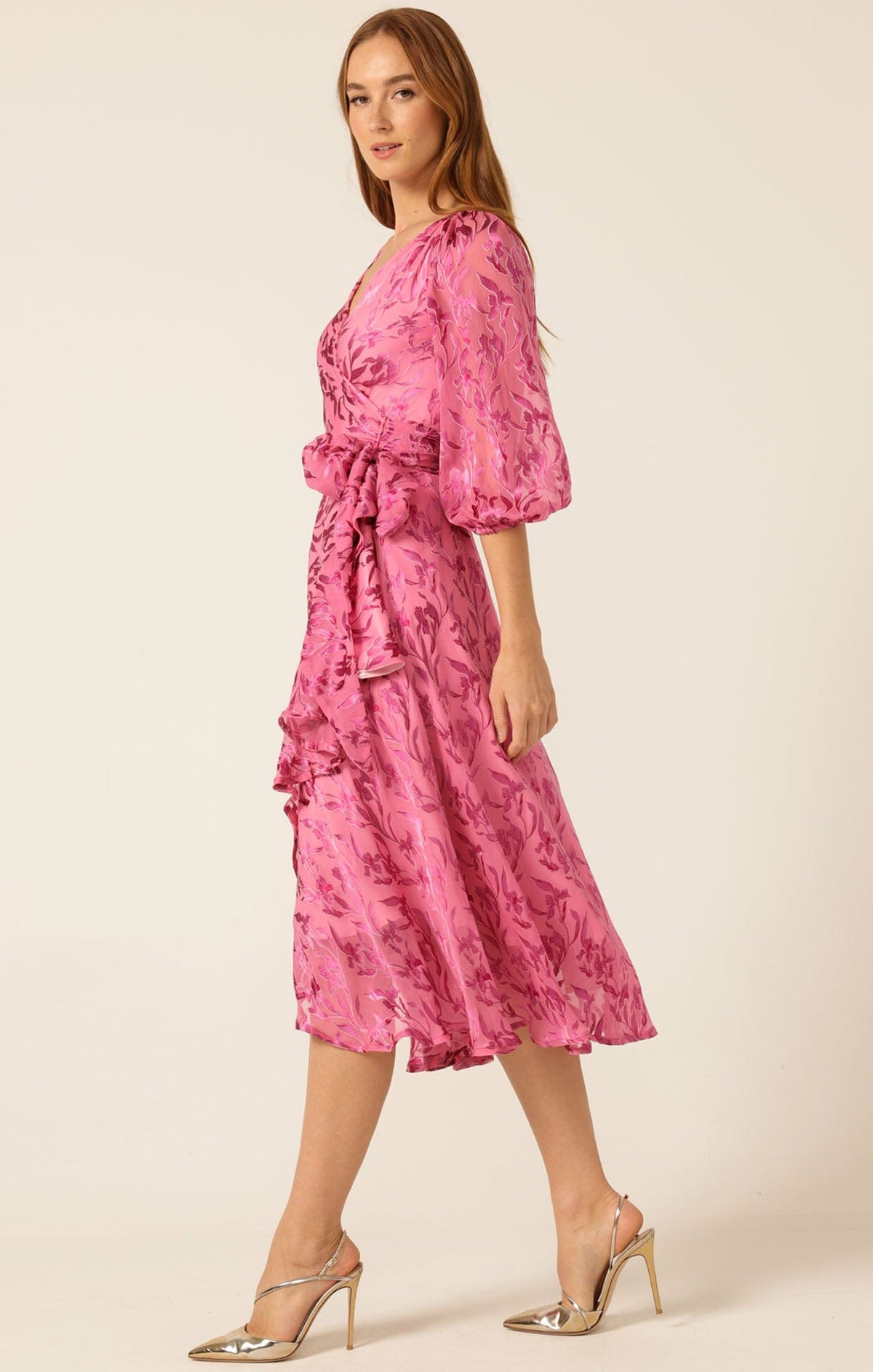 Sherbet Breeze Midi Wrap Dress by Sacha Drake - image 8