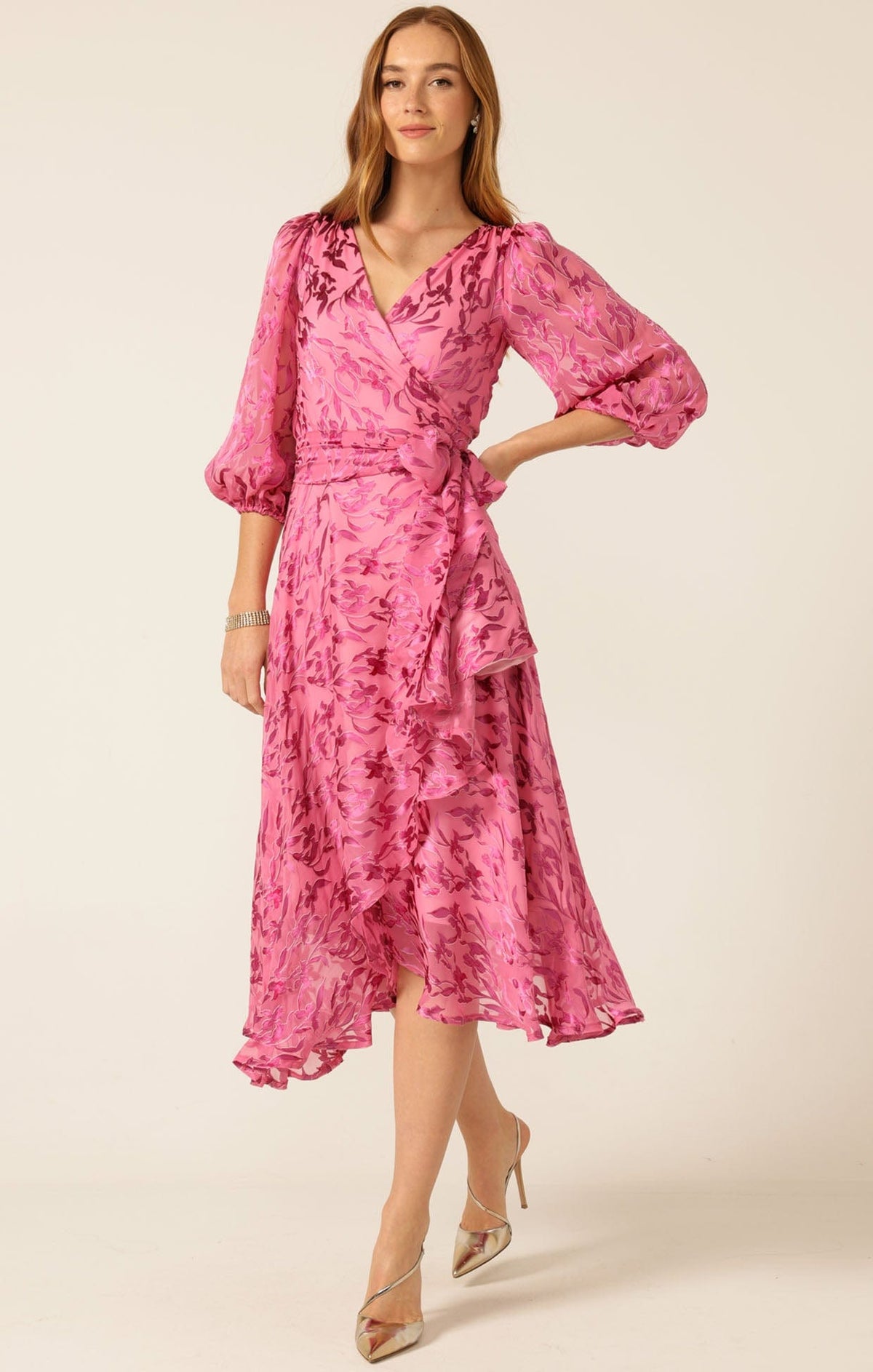 Sherbet Breeze Midi Wrap Dress by Sacha Drake - image 6