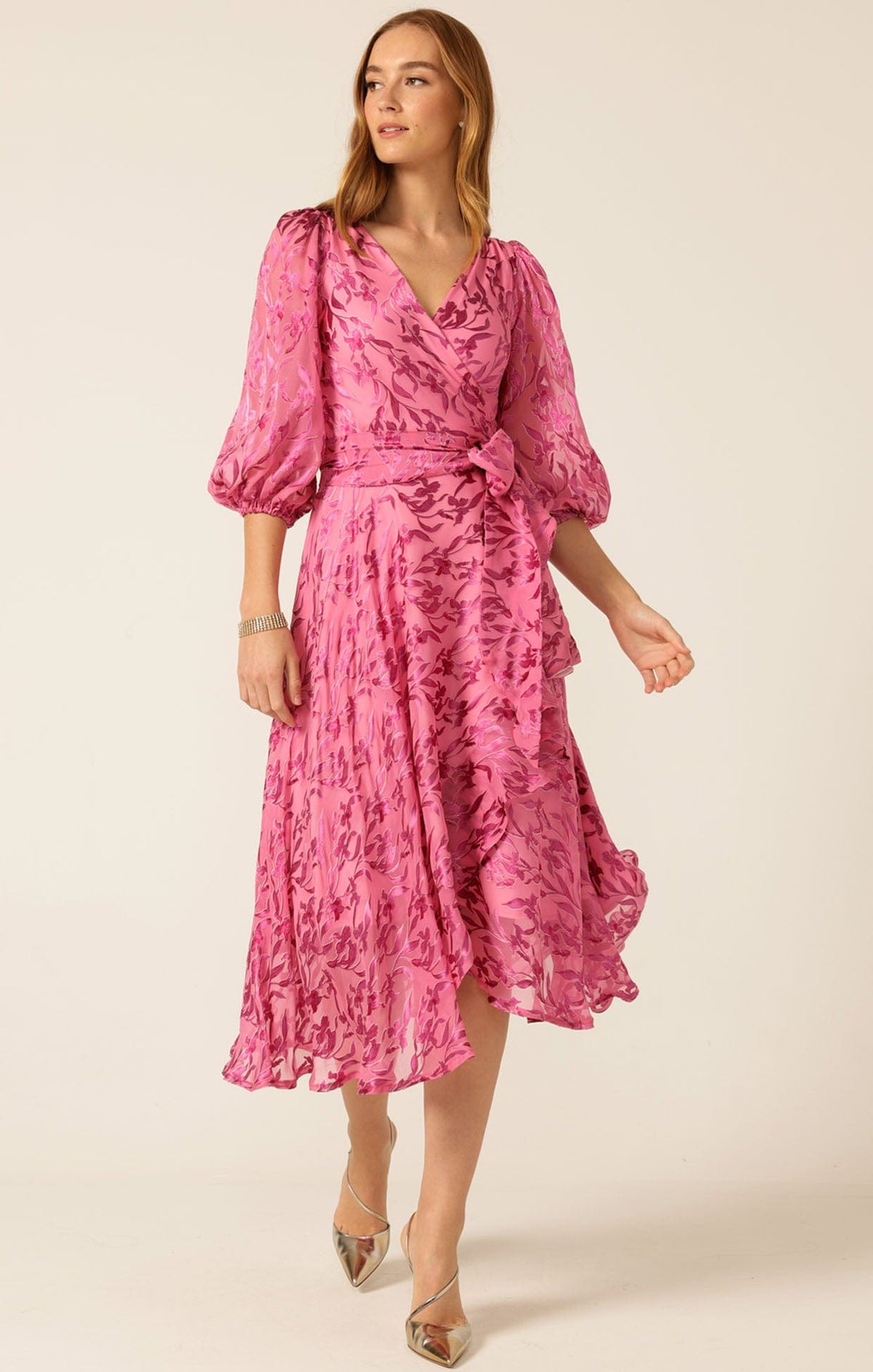 Sherbet Breeze Midi Wrap Dress by Sacha Drake - image 7