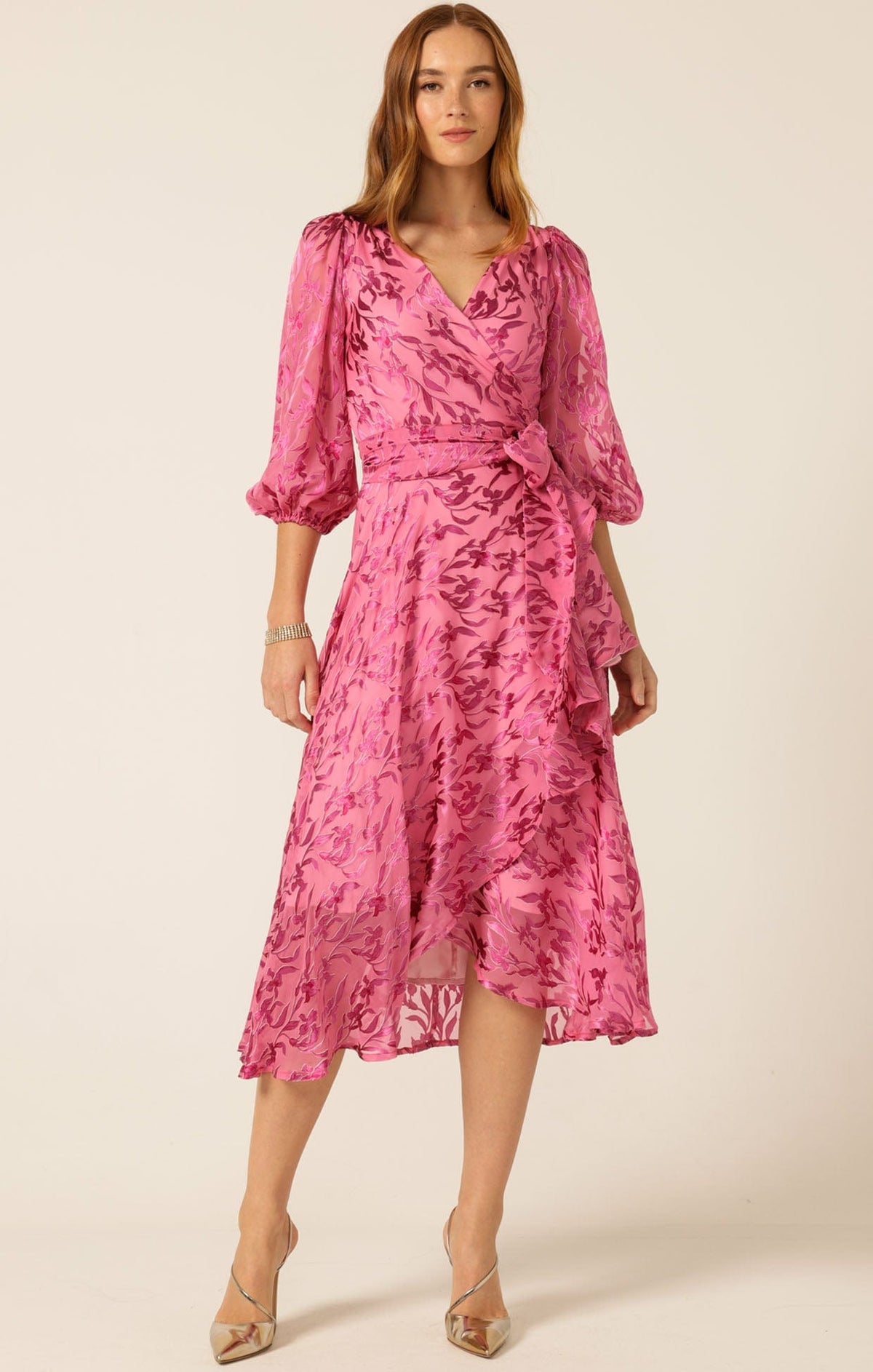 Sherbet Breeze Midi Wrap Dress by Sacha Drake - image 3