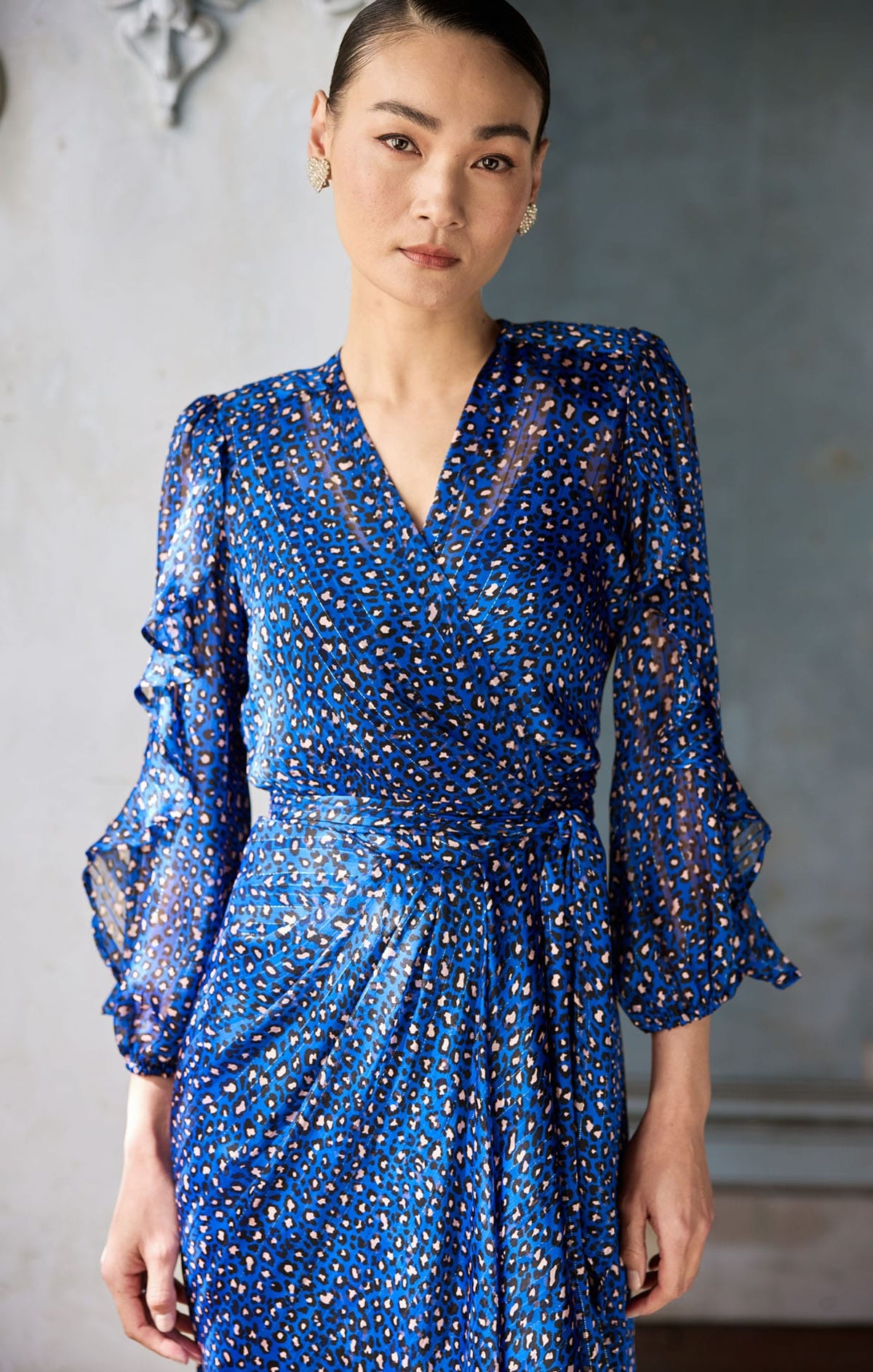 Shona Midi Wrap Dress by Sacha Drake - image 4