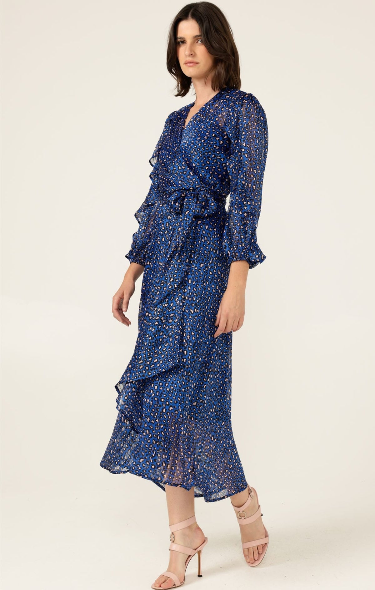 Shona Midi Wrap Dress by Sacha Drake - image 7