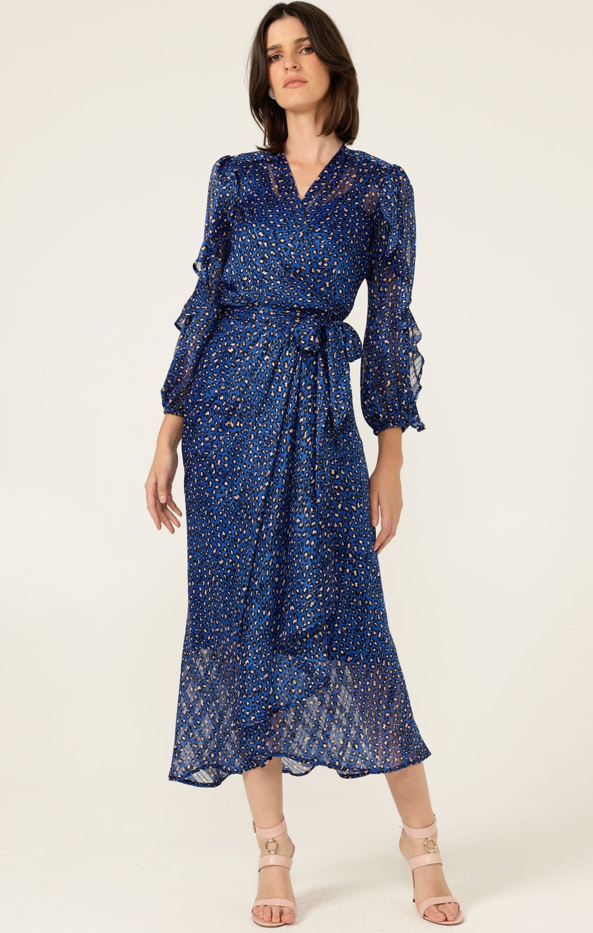 Shona Midi Wrap Dress by Sacha Drake - image 3
