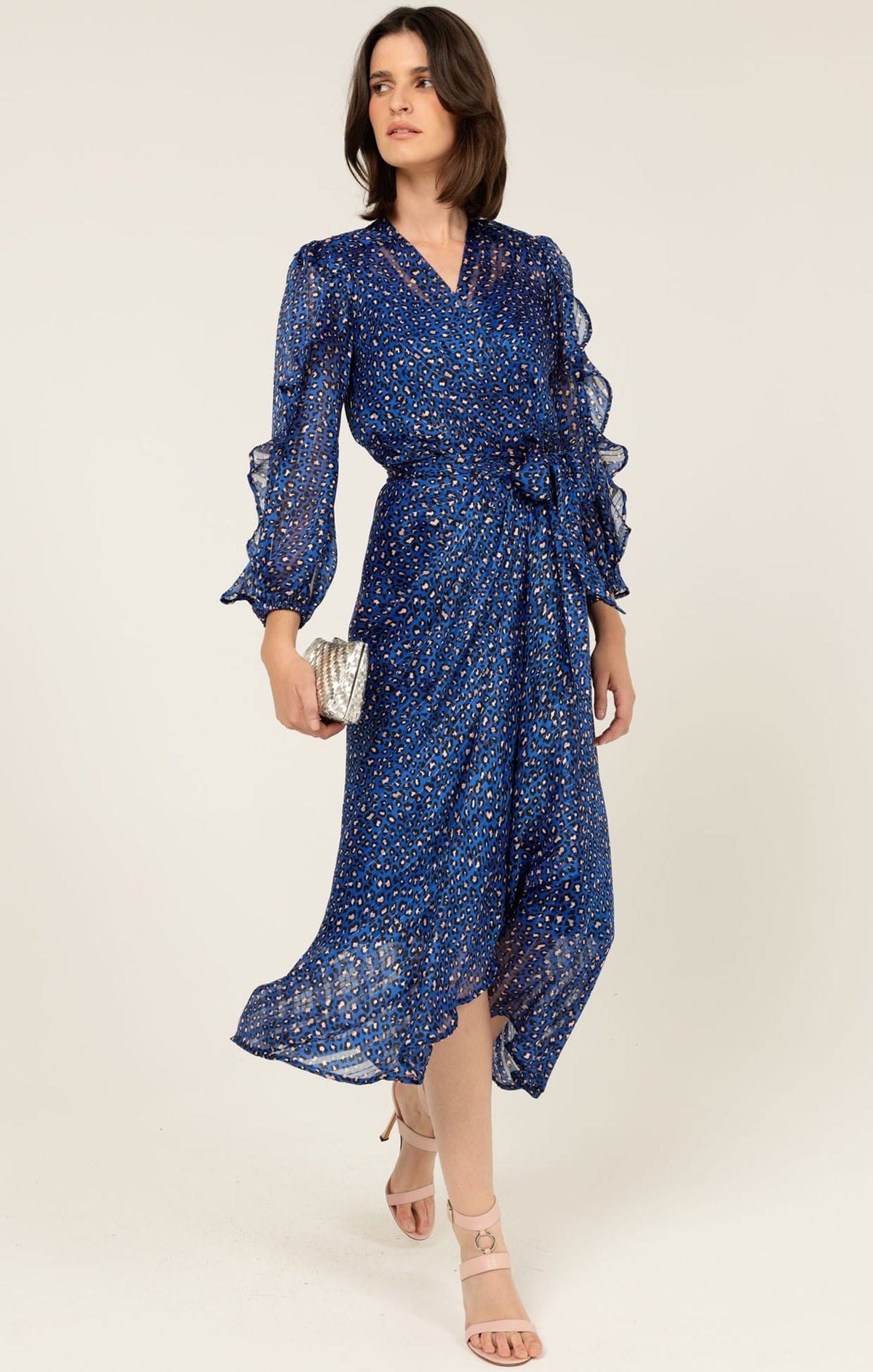 Shona Midi Wrap Dress by Sacha Drake - image 5