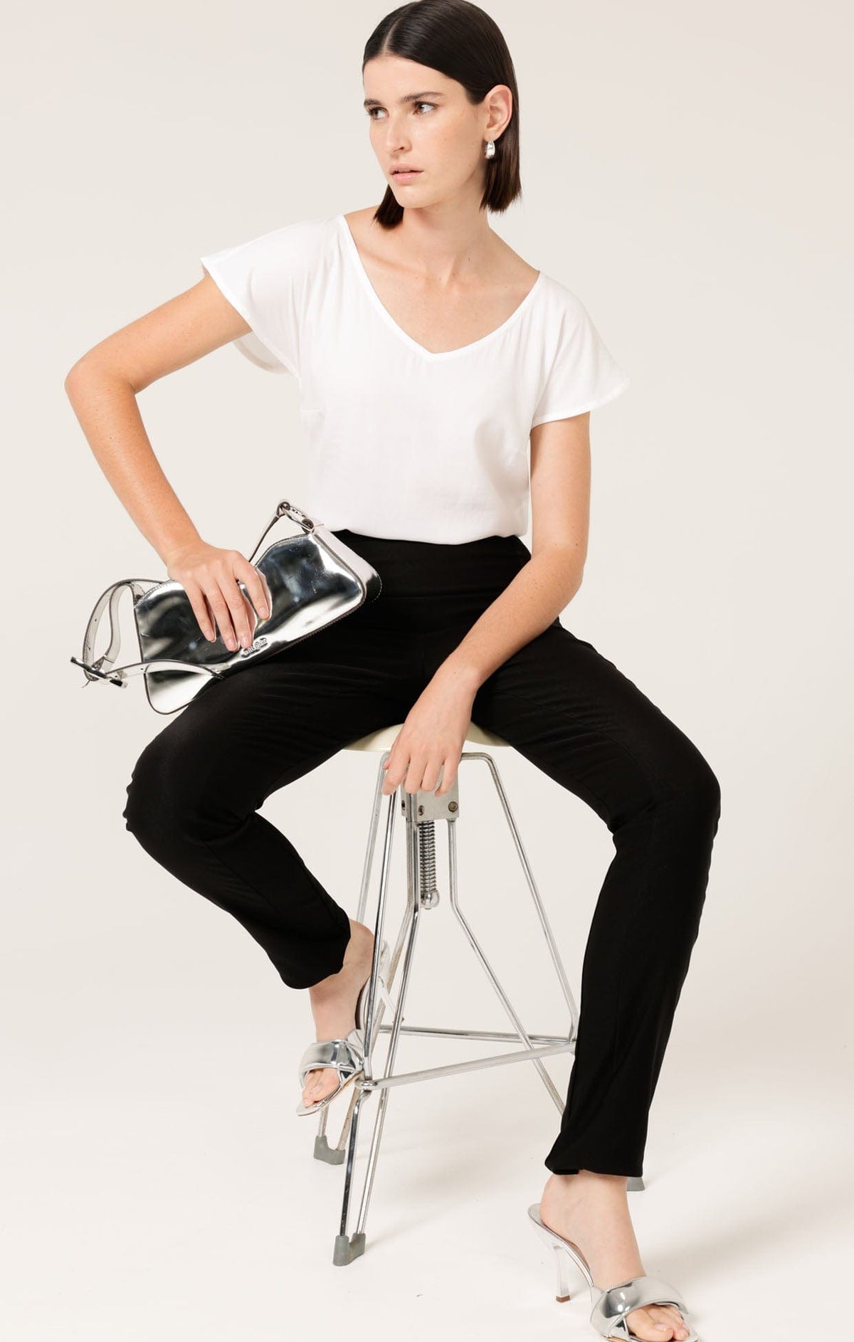 Skinny Pant In Black by Sacha Drake - image 4