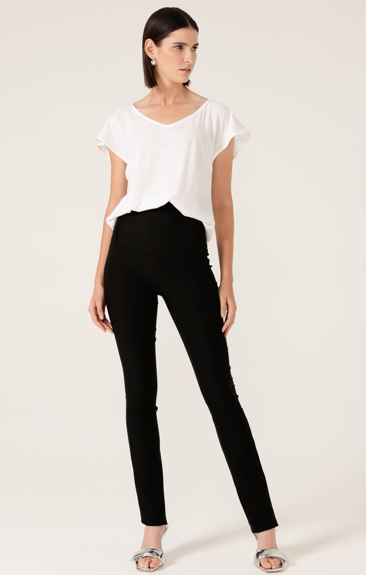 Skinny Pant In Black by Sacha Drake - image 2