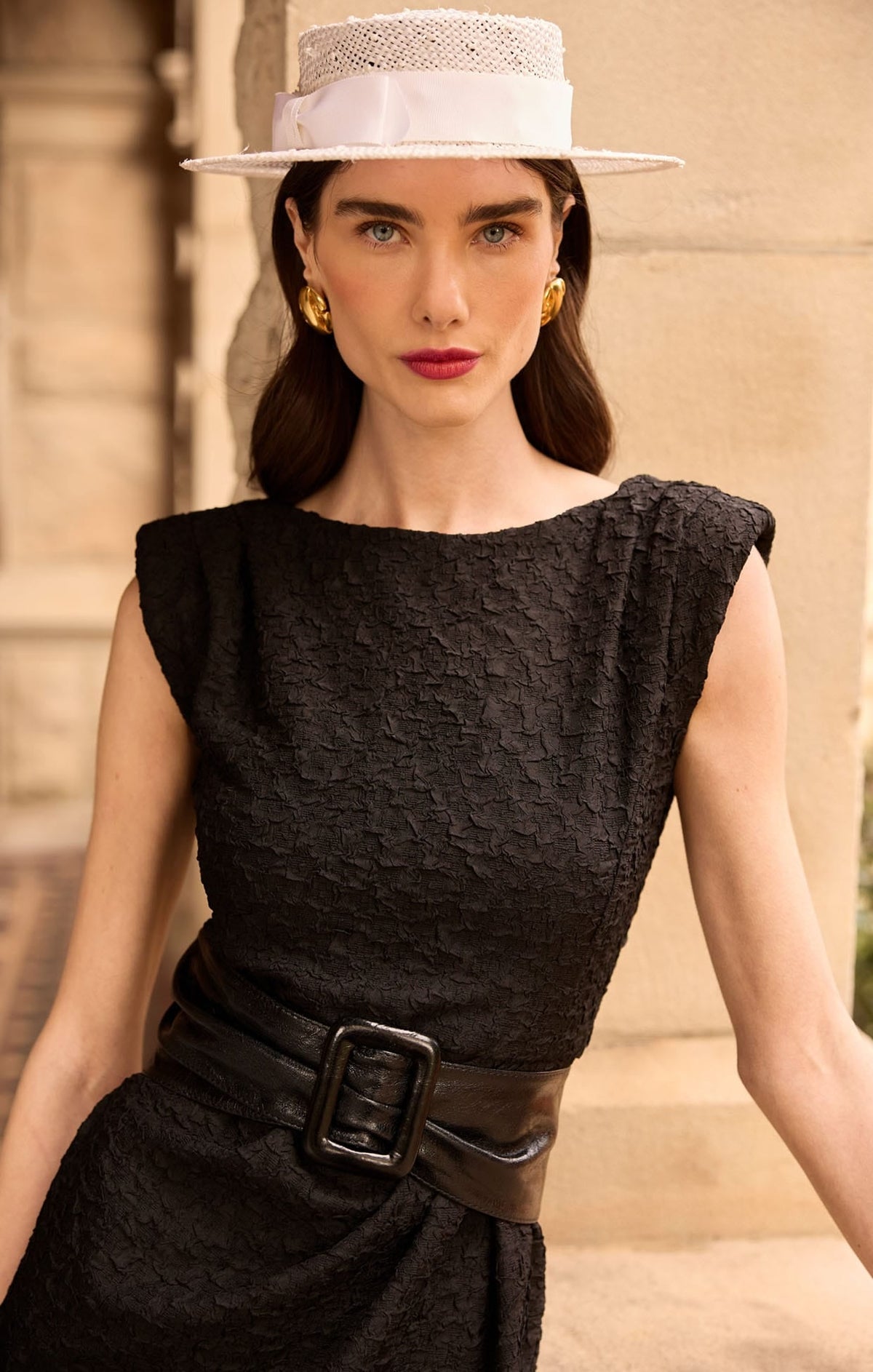 Sofia Dress In Black by Sacha Drake - image 6