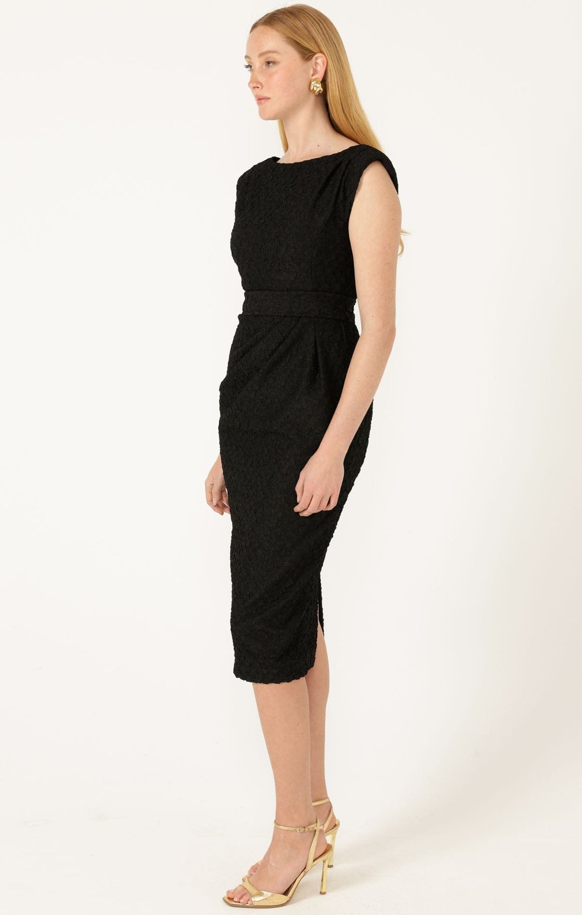 Sofia Dress In Black by Sacha Drake - image 8