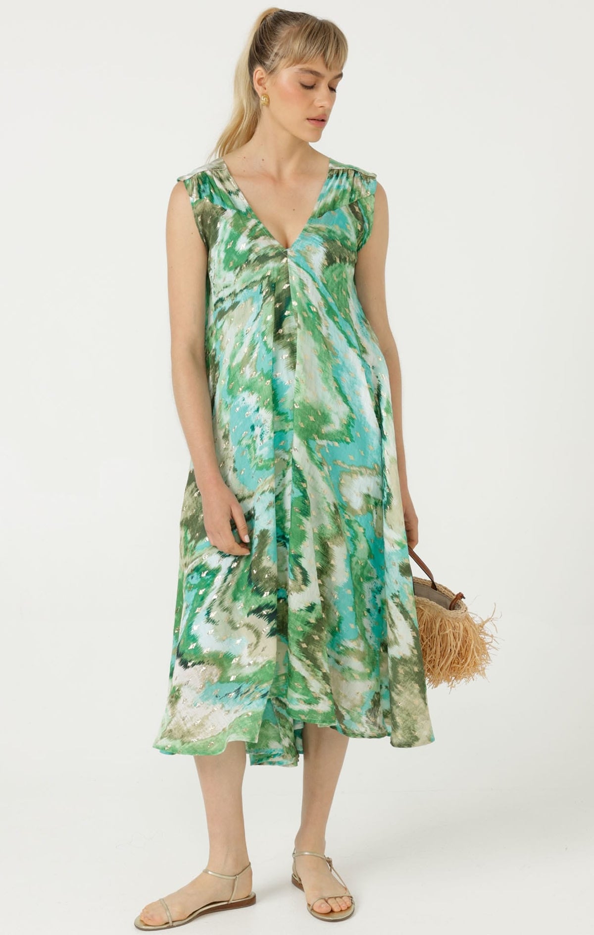 Stefania Midi Dress by Sacha Drake - image 2