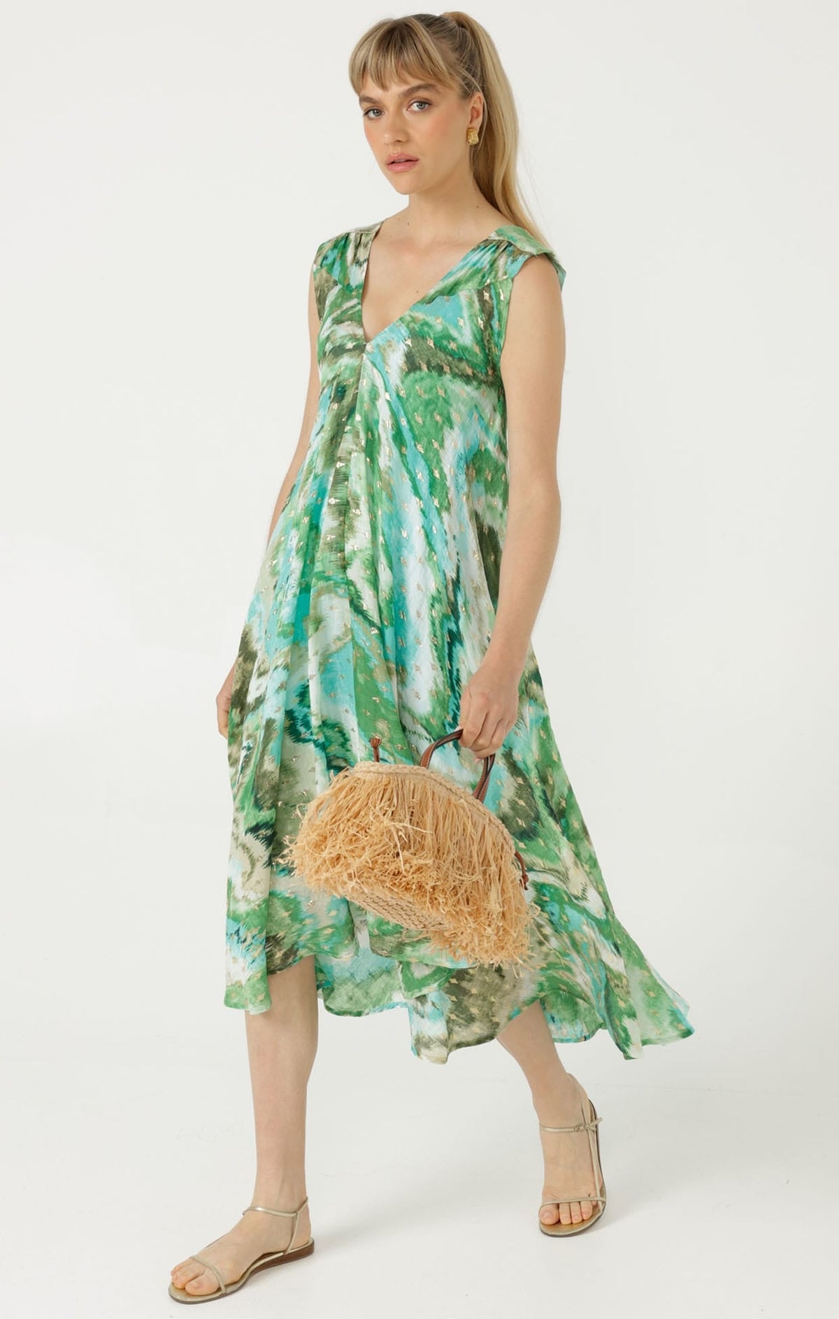 Stefania Midi Dress by Sacha Drake - image 4