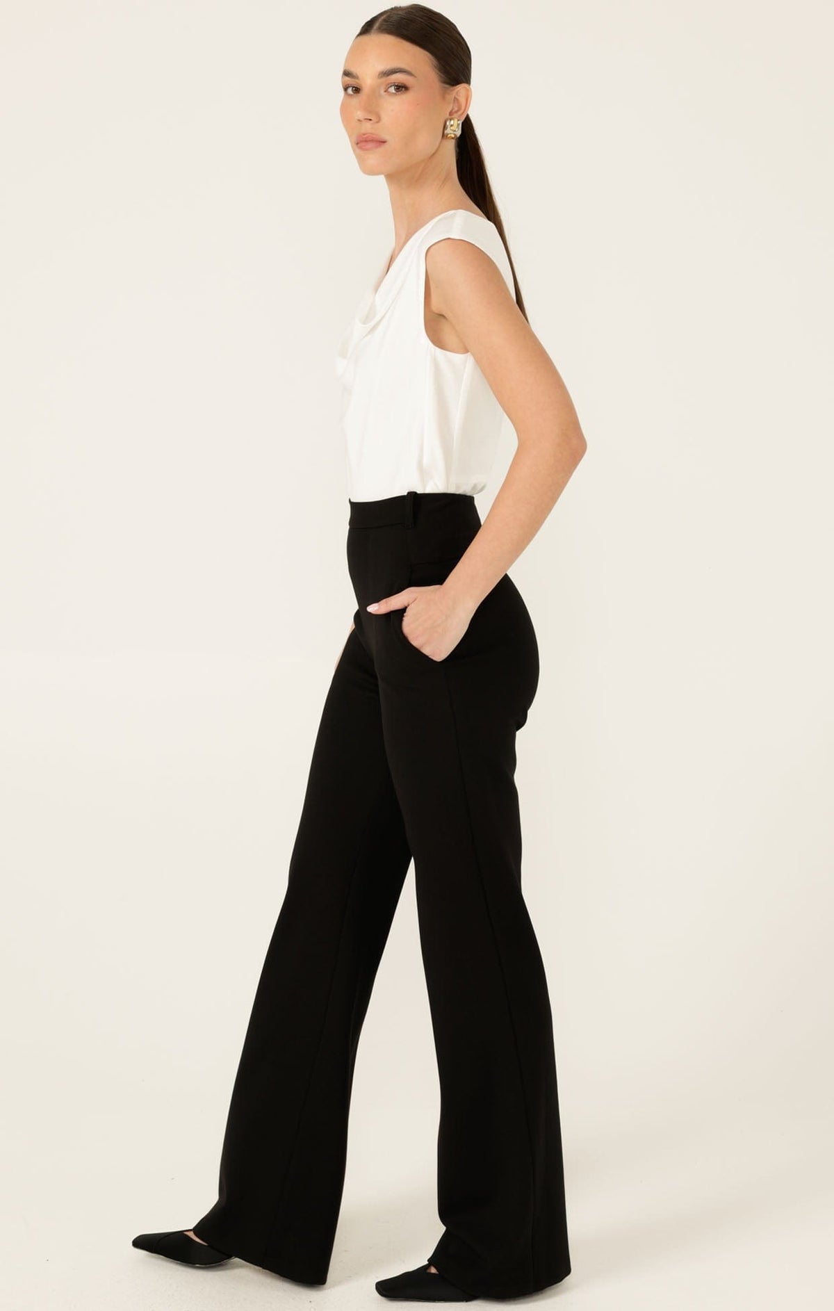 Straight Leg Ponti Pant by Sacha Drake - image 6