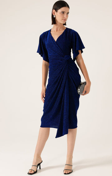 The Emporium Dress In Sapphire by Sacha Drake