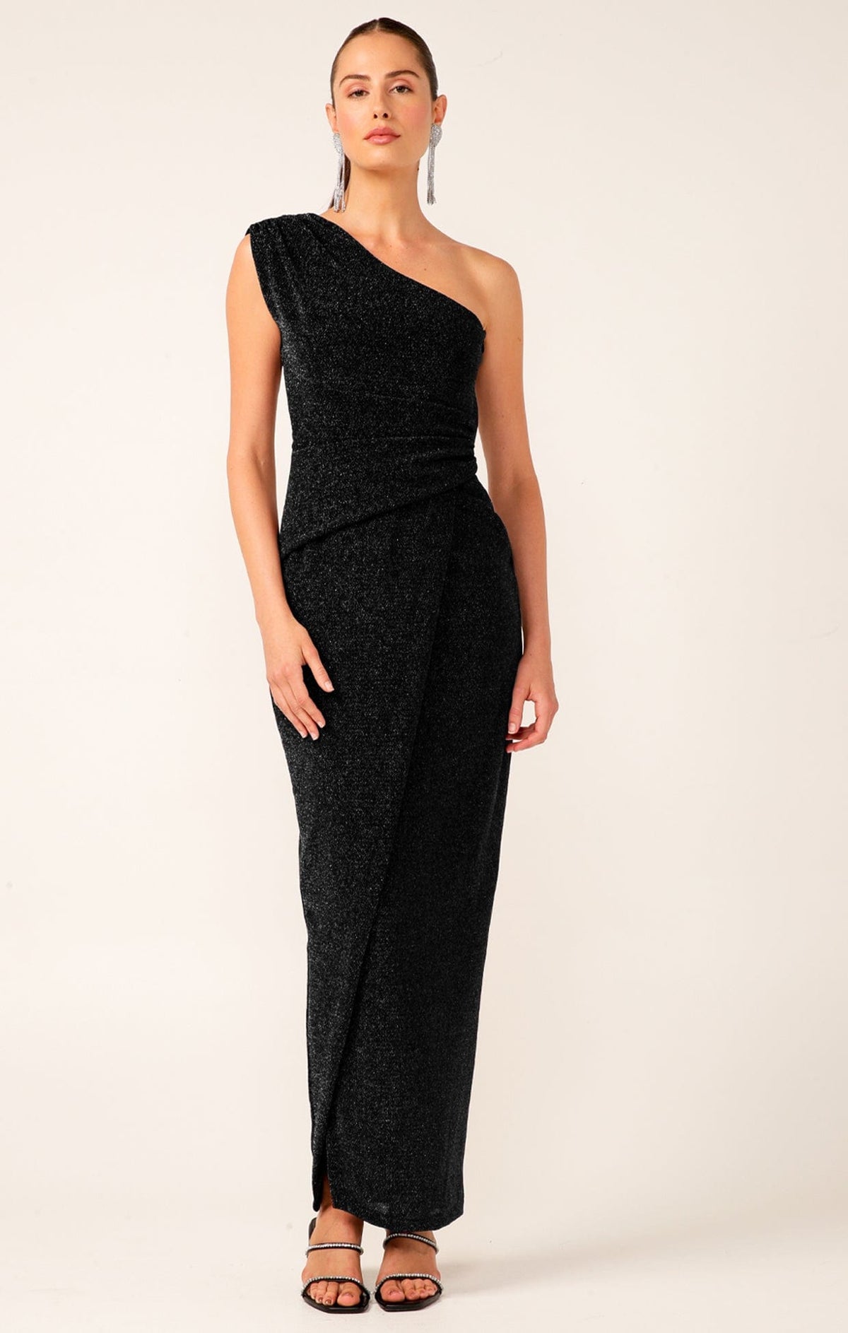 Valedictory Dress In Black by Sacha Drake