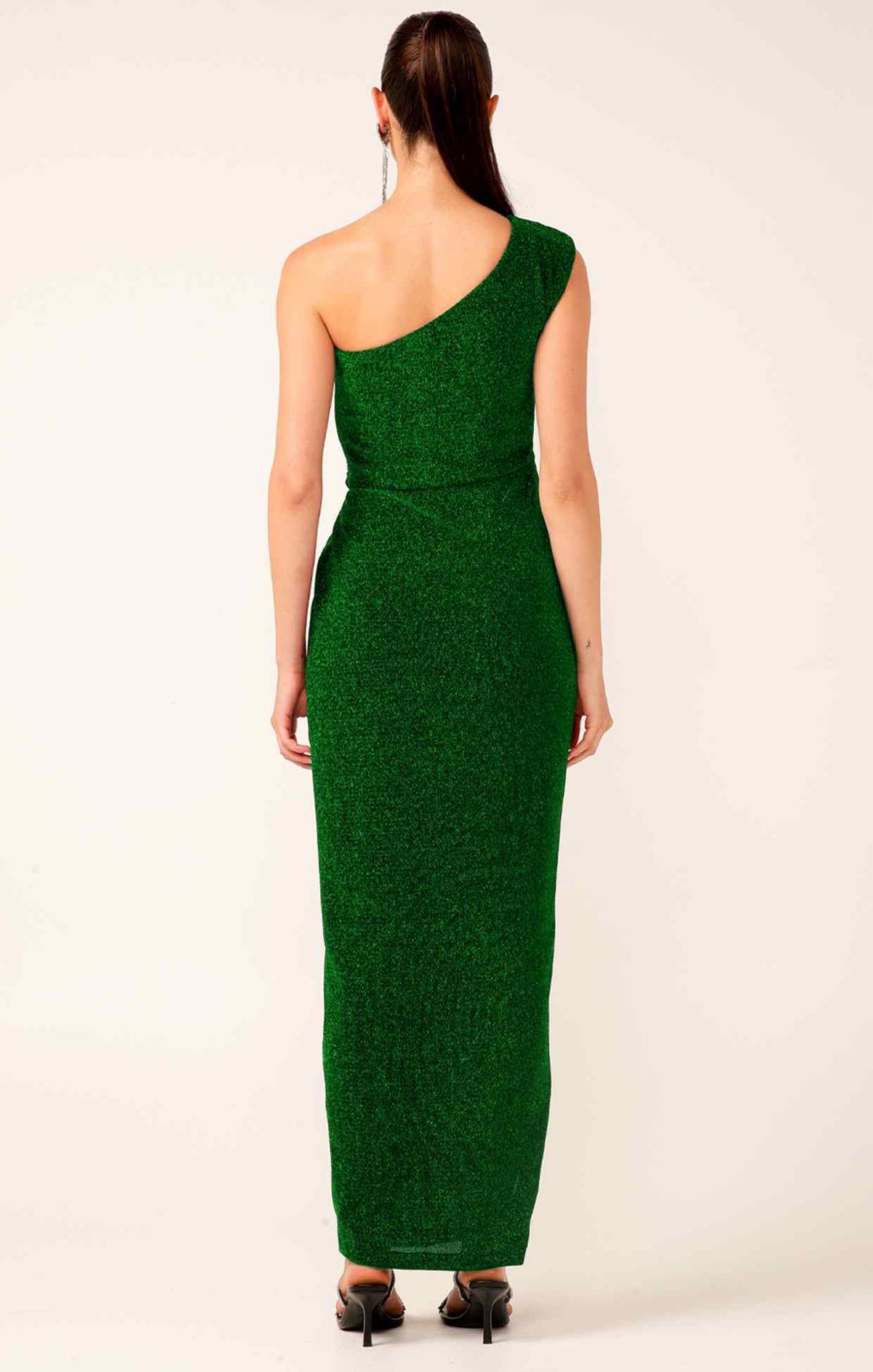 Valedictory Dress In Emerald by Sacha Drake - image 8