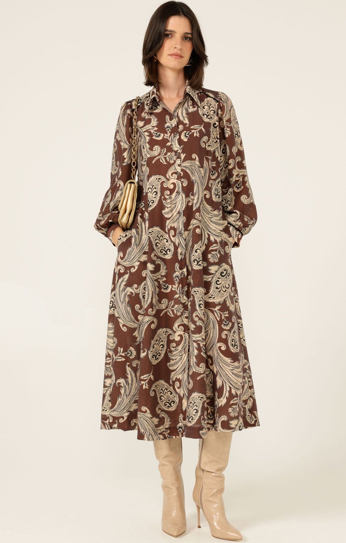 Vanessa Shirtmaker Dress by Sacha Drake - image 3