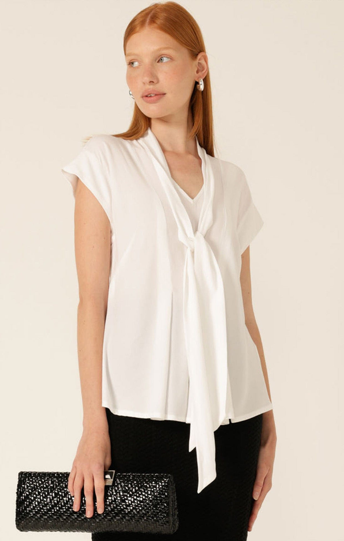 Tie Front Blouse by Sacha Drake
