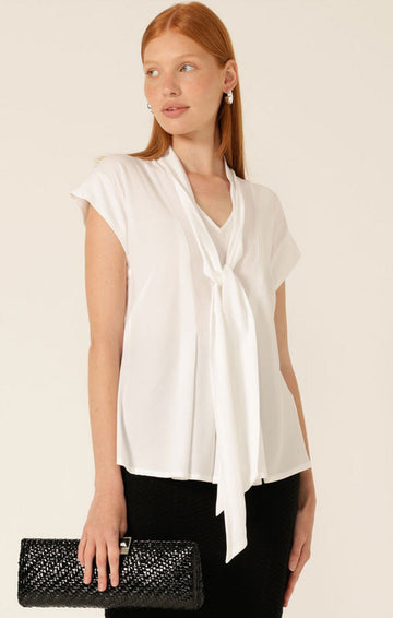 Tie Front Blouse by Sacha Drake