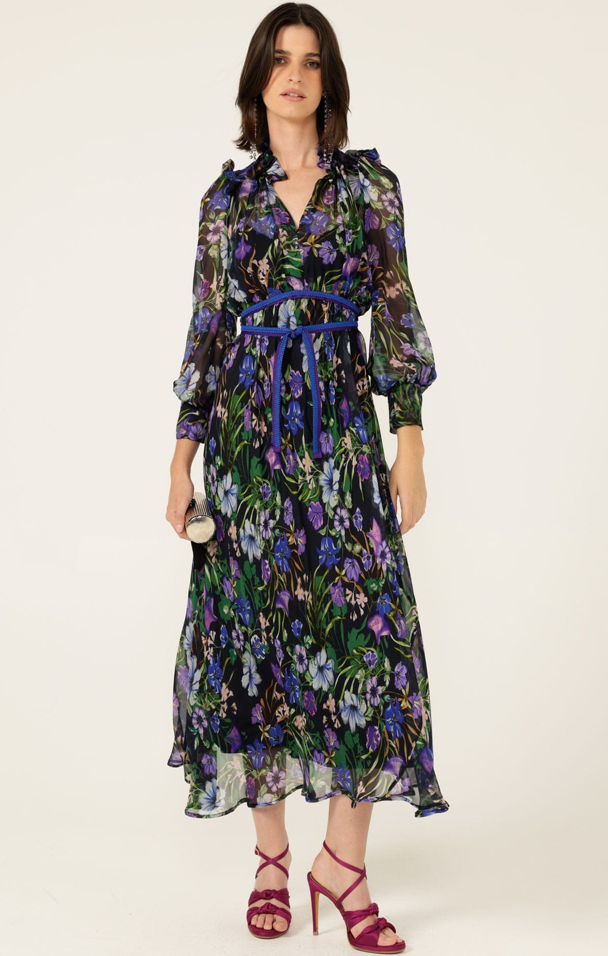Violetta Midi Dress by Sacha Drake