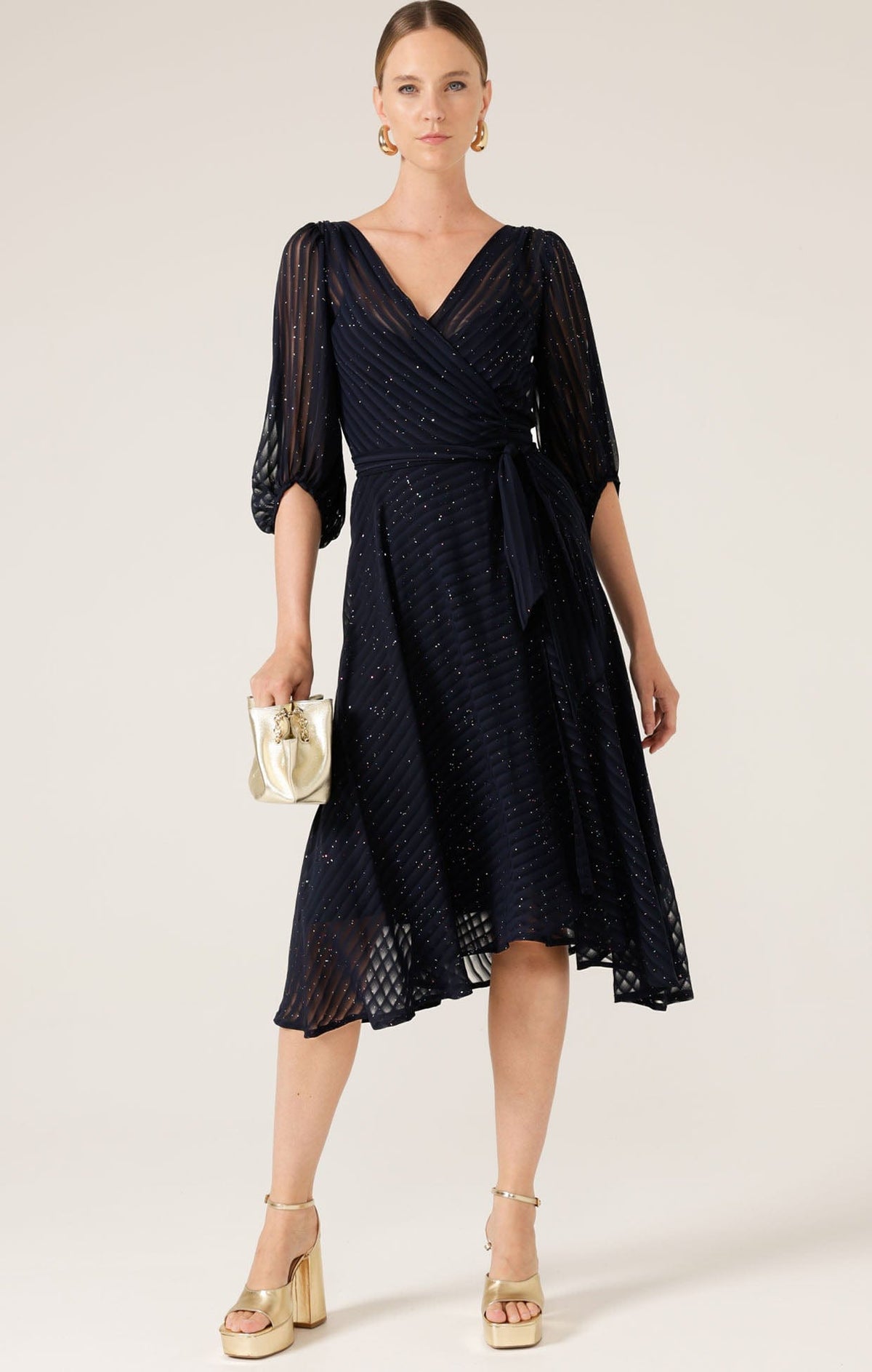 Vivienne Wrap Dress by Sacha Drake - image 4