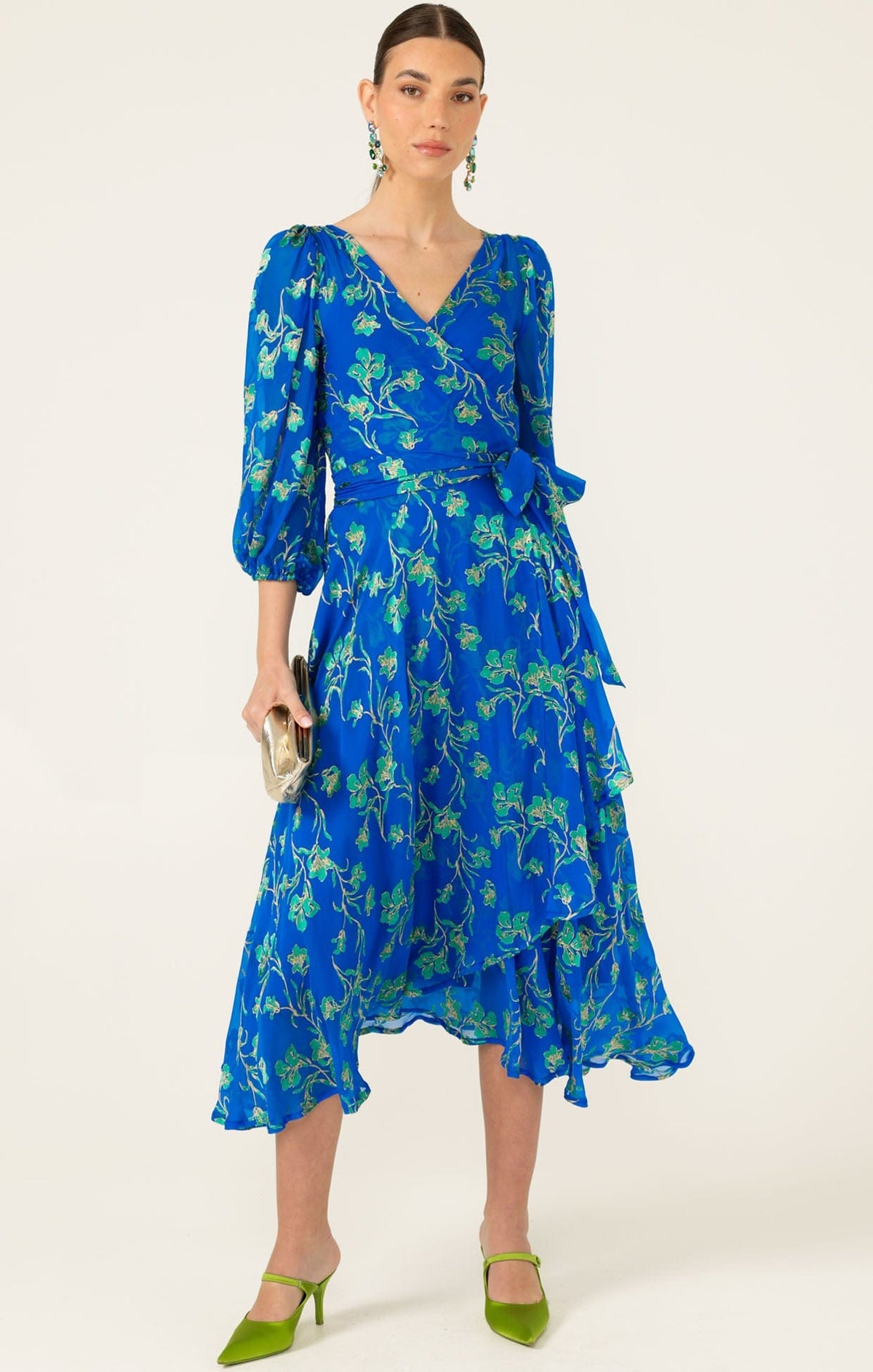 Water Lily Wrap Dress by Sacha Drake - image 4