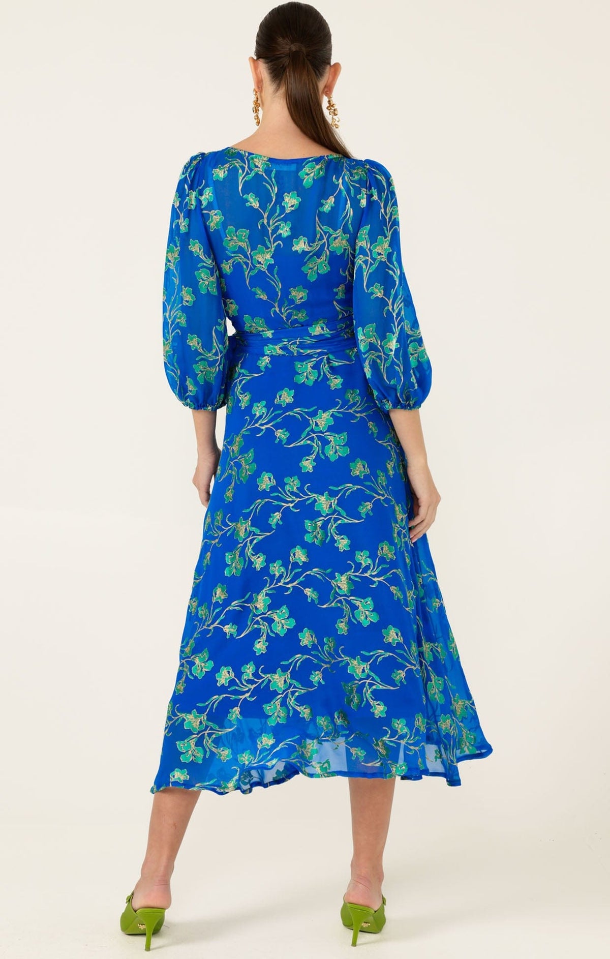 Water Lily Wrap Dress by Sacha Drake - image 6